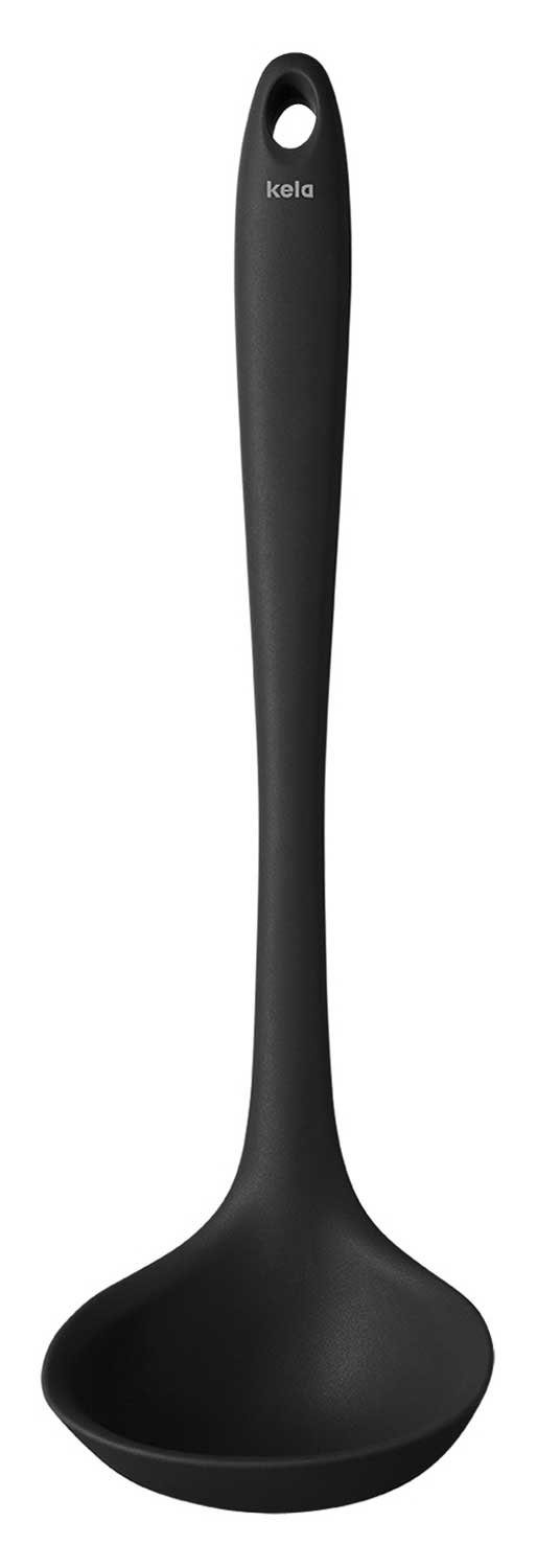 Suppenkelle Suppenschöpfer TOM, Schwarz, L 29 cm, Silikon