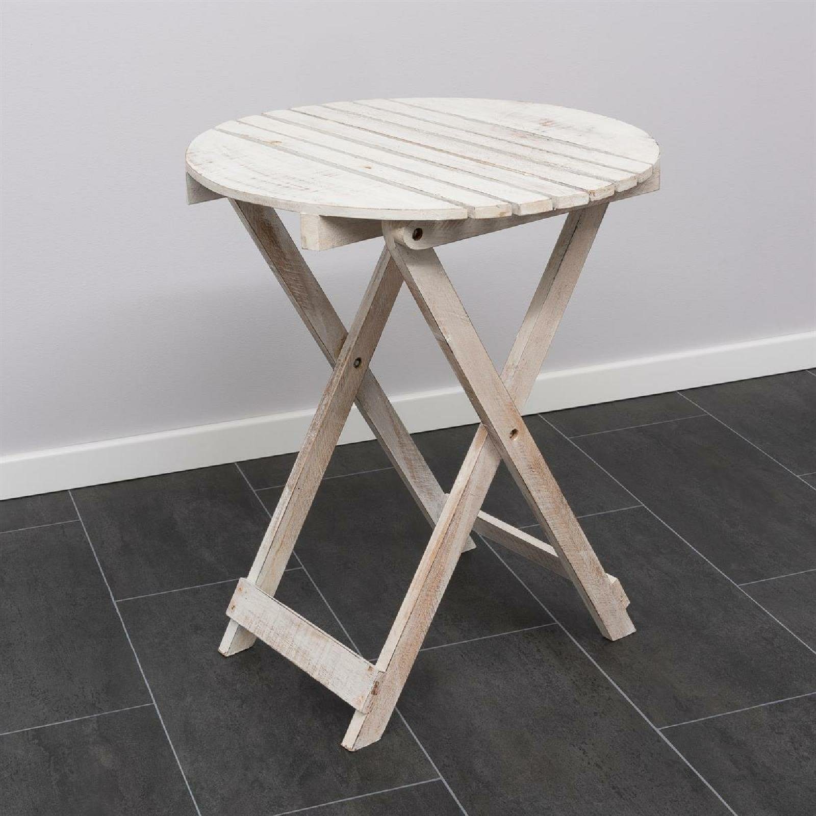 VCM Gartentisch Klapptisch Gartentisch Beistelltisch klappbar Holz | Tische