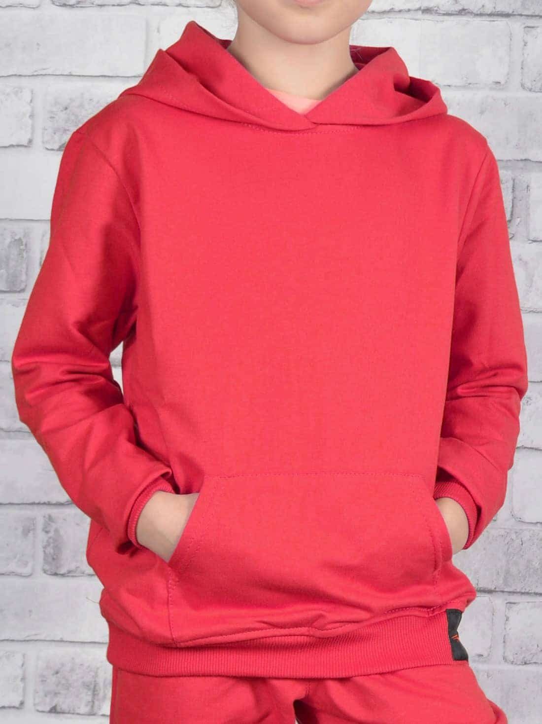 KMISSO Hoodie Mädchen Kapuzen Pullover (1-tlg) Kapuze mit Kängurutasche