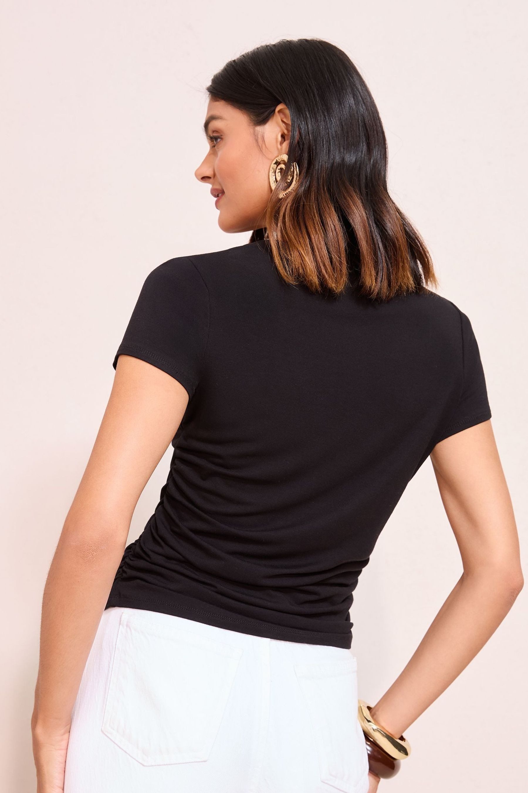 Friends Like These T-Shirt Friends Like These asymmetrisches Jersey-Top (1-tlg)