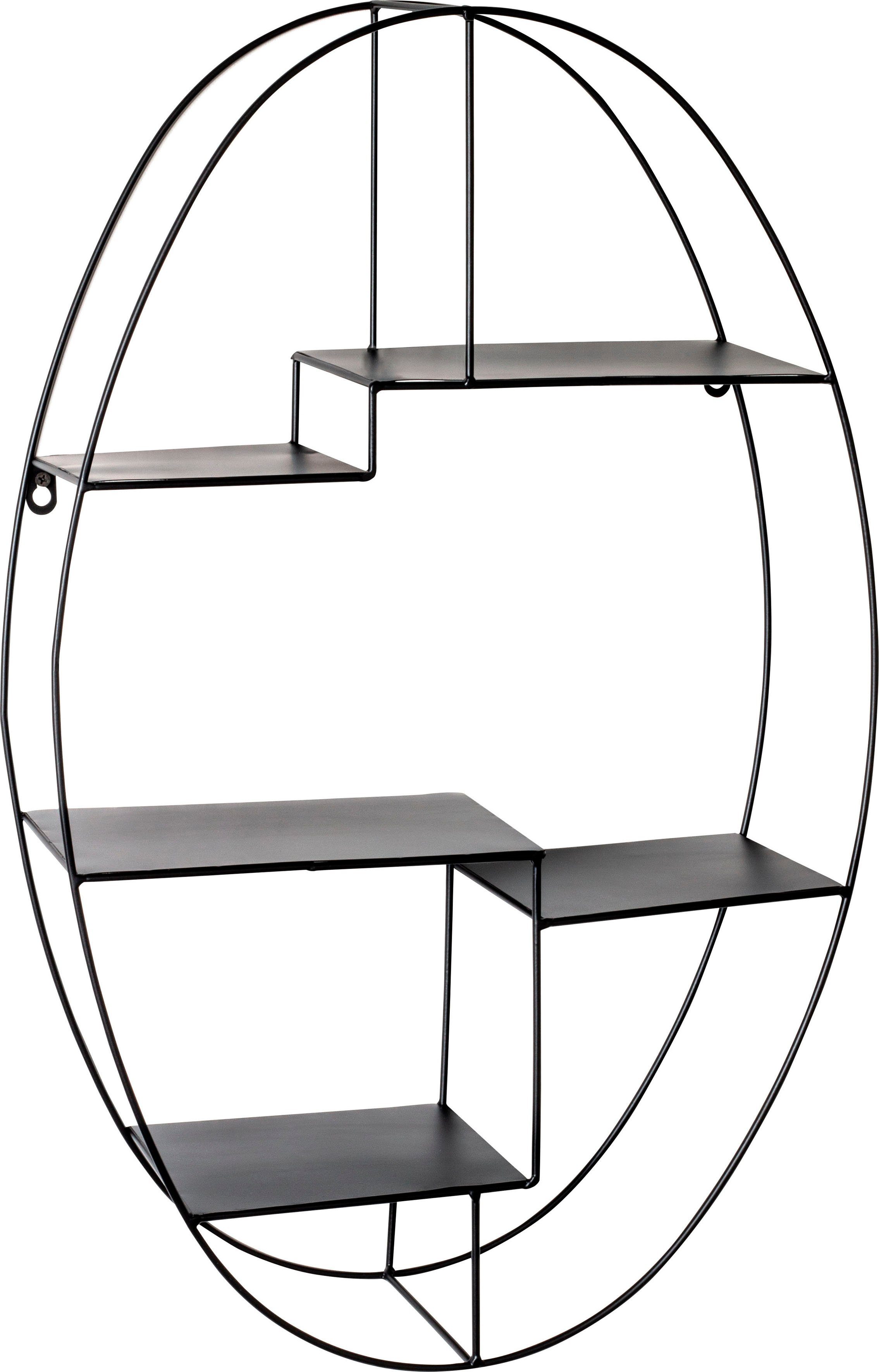 HAKU Wandregal 23517, Breite 44 cm