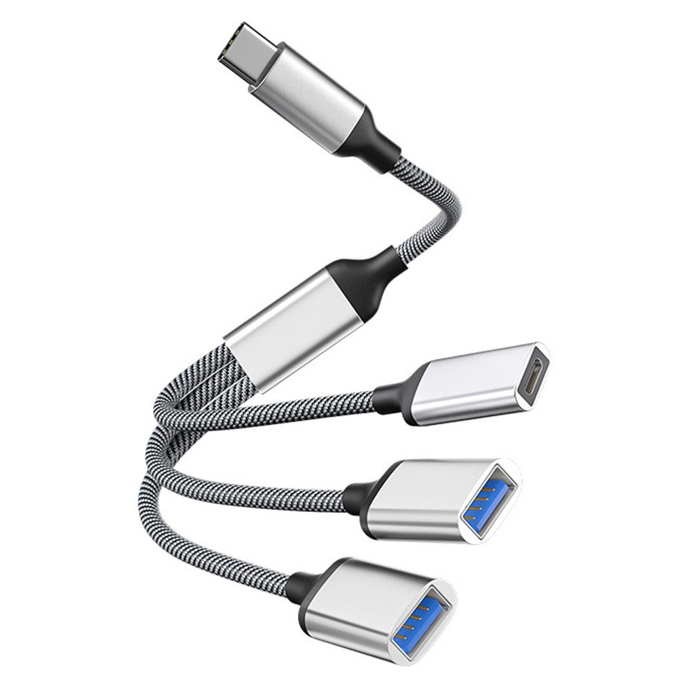 USB C auf USB A OTG Adapter Ladekabel für MacBook iPhone iPad Samsung USB-Adapter