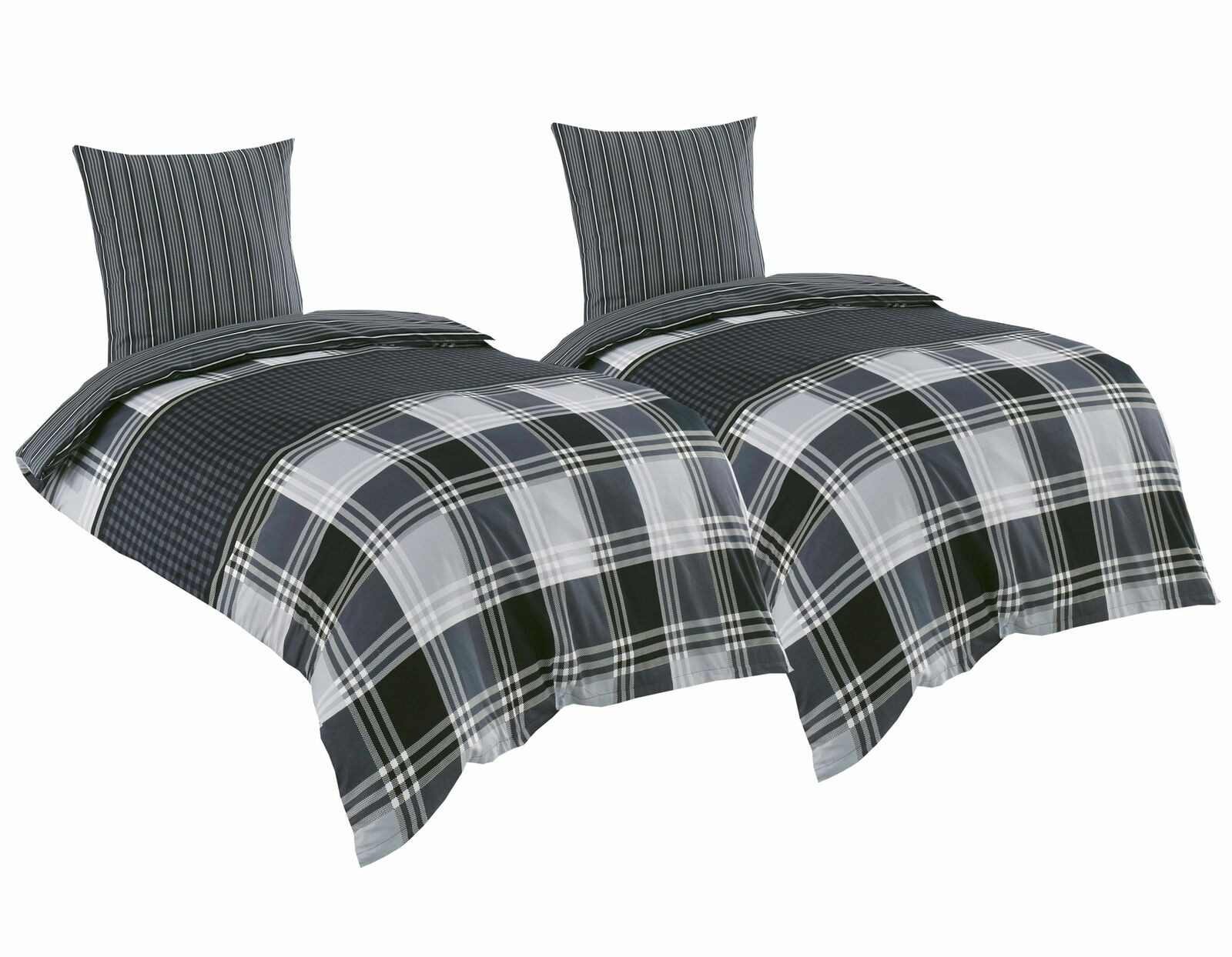 Visaggio Bettwäsche 100% Baumwolle Bettbezug Set günstig online kaufen