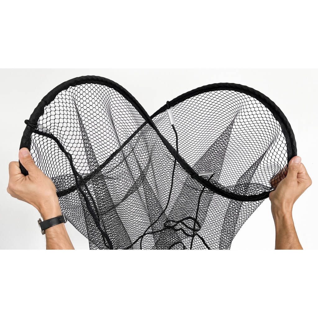 Jenzi Angelkescher Jenzi Spundwandkescher faltbar schwarz (1-St)