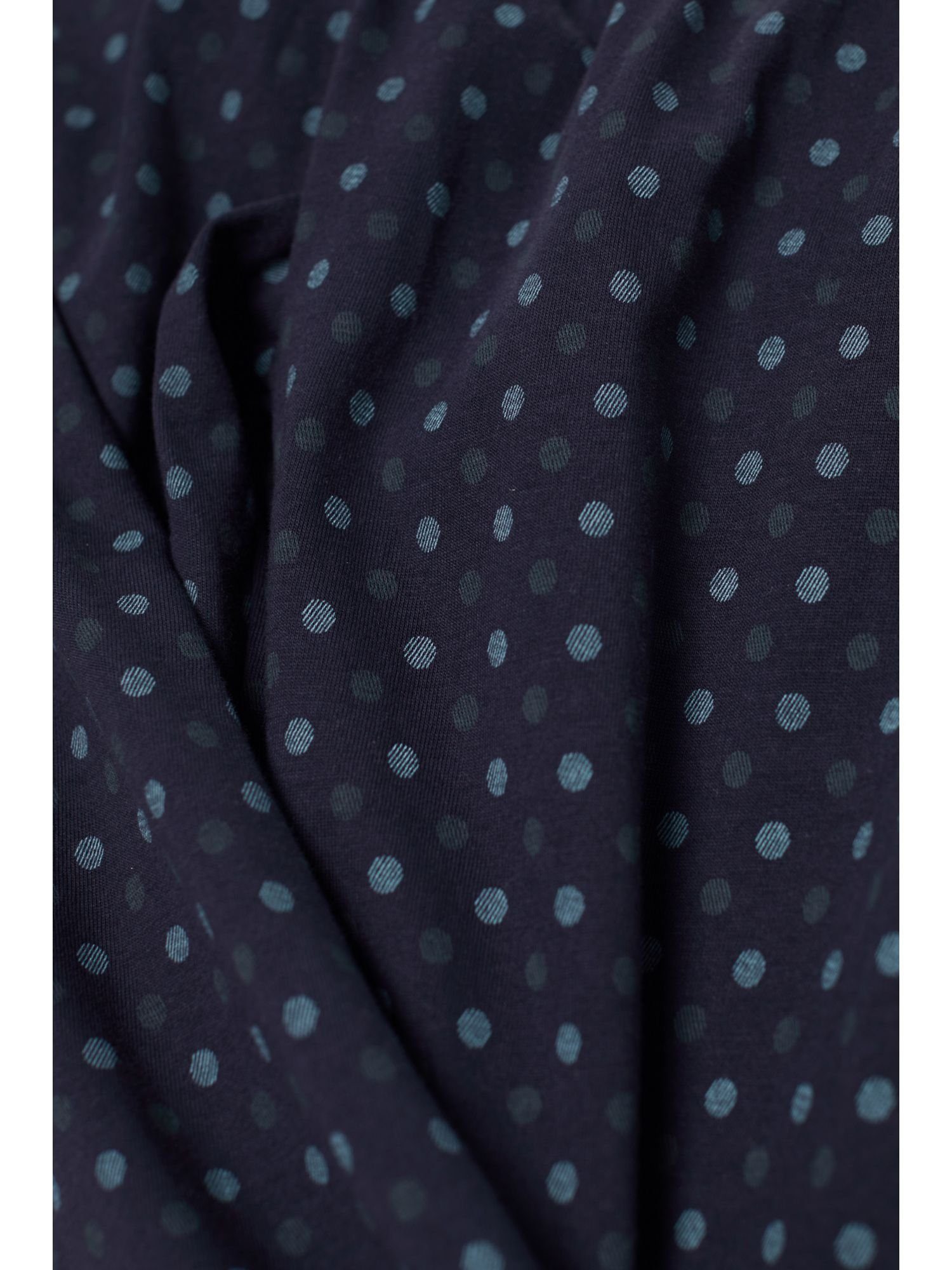 Wäsche/Bademode Nachtwäsche Esprit Schlafhose Gepunktete Pyjamahose aus Baumwolle
