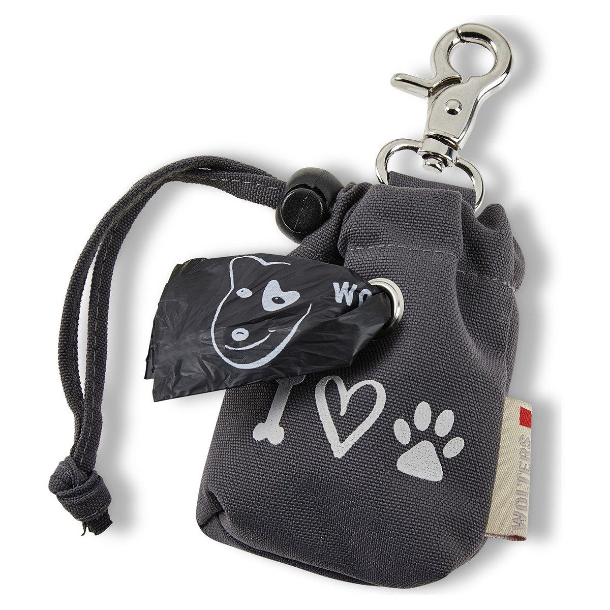 Hundekotbeutel Poopy Bag Holder dunkelgrau