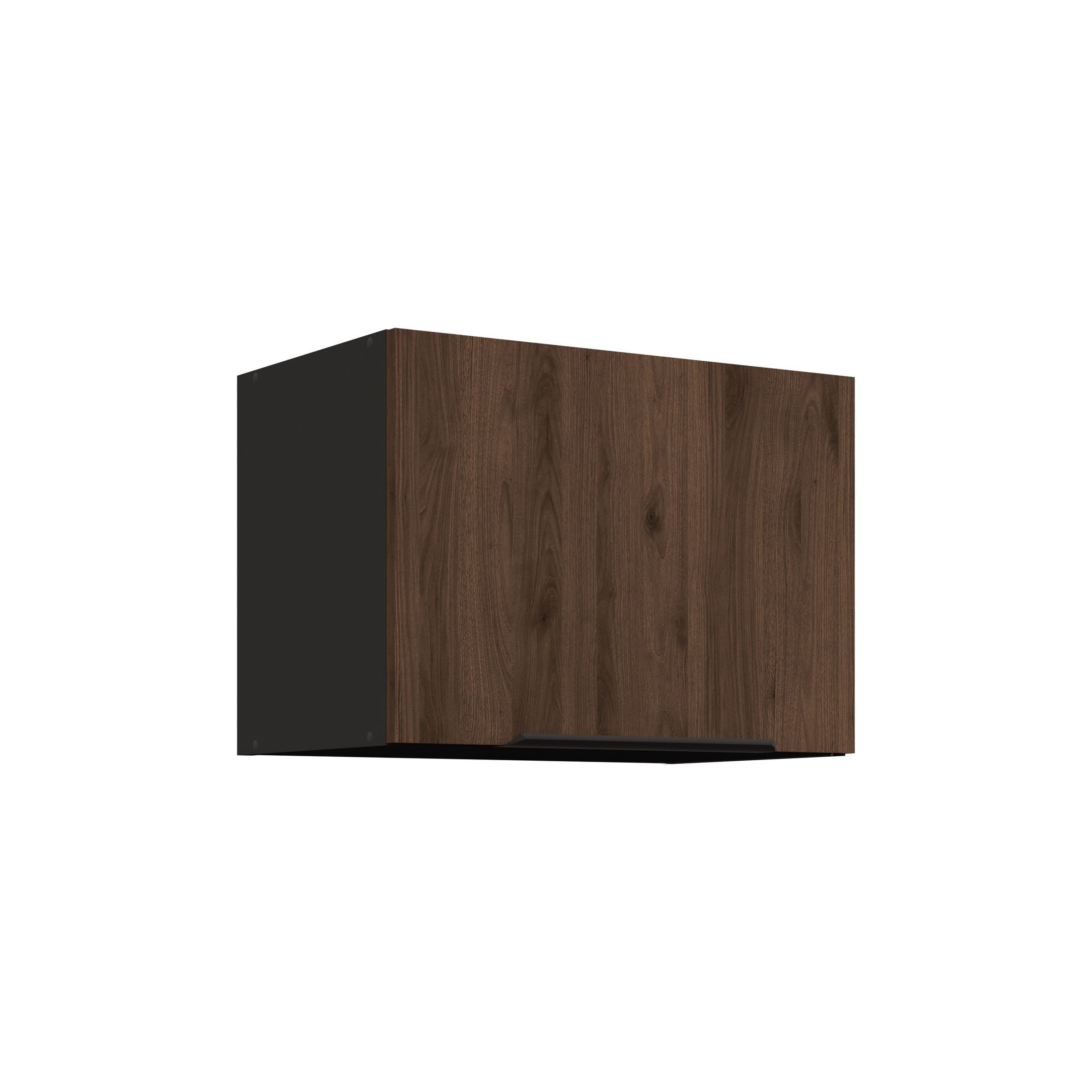 Küchen-Preisbombe Hängeschrank 50 cm Küche MONZA Okapi Nußbaum Küchenzeile Küchenblock Höhe 36 cm