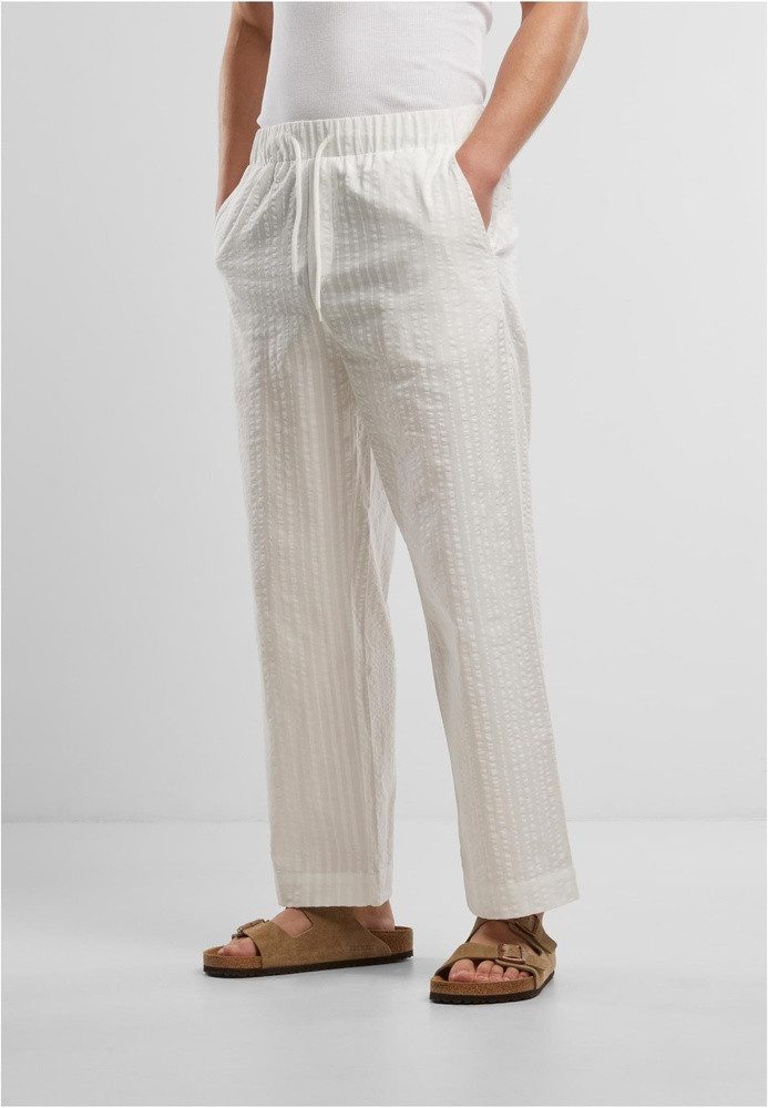 Stoffhose Loose Seersucker Pants