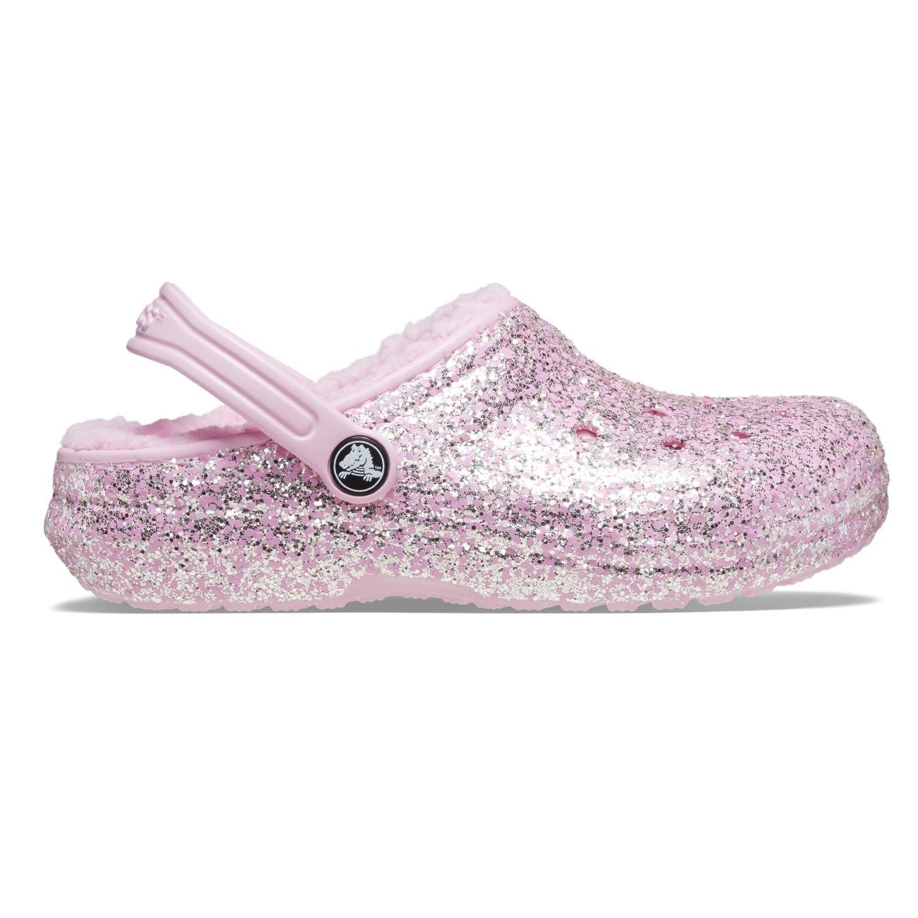 Crocs Crocs Kids Classic Lined Glitter Clog