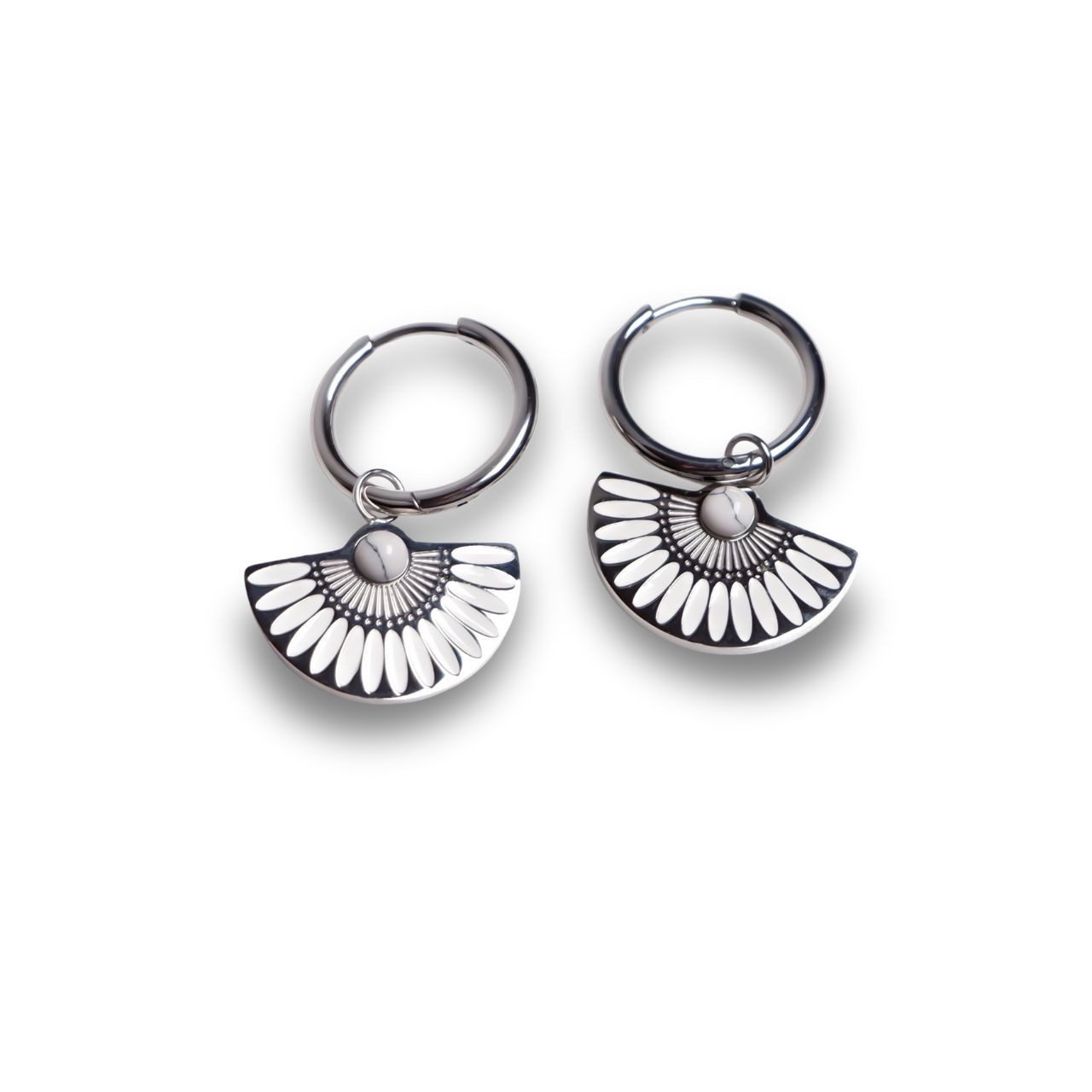 SHELAGO Creolen-Set aus Edelstahl mit Einhänger (inkl. Geschenkverpackung), günstig online kaufen