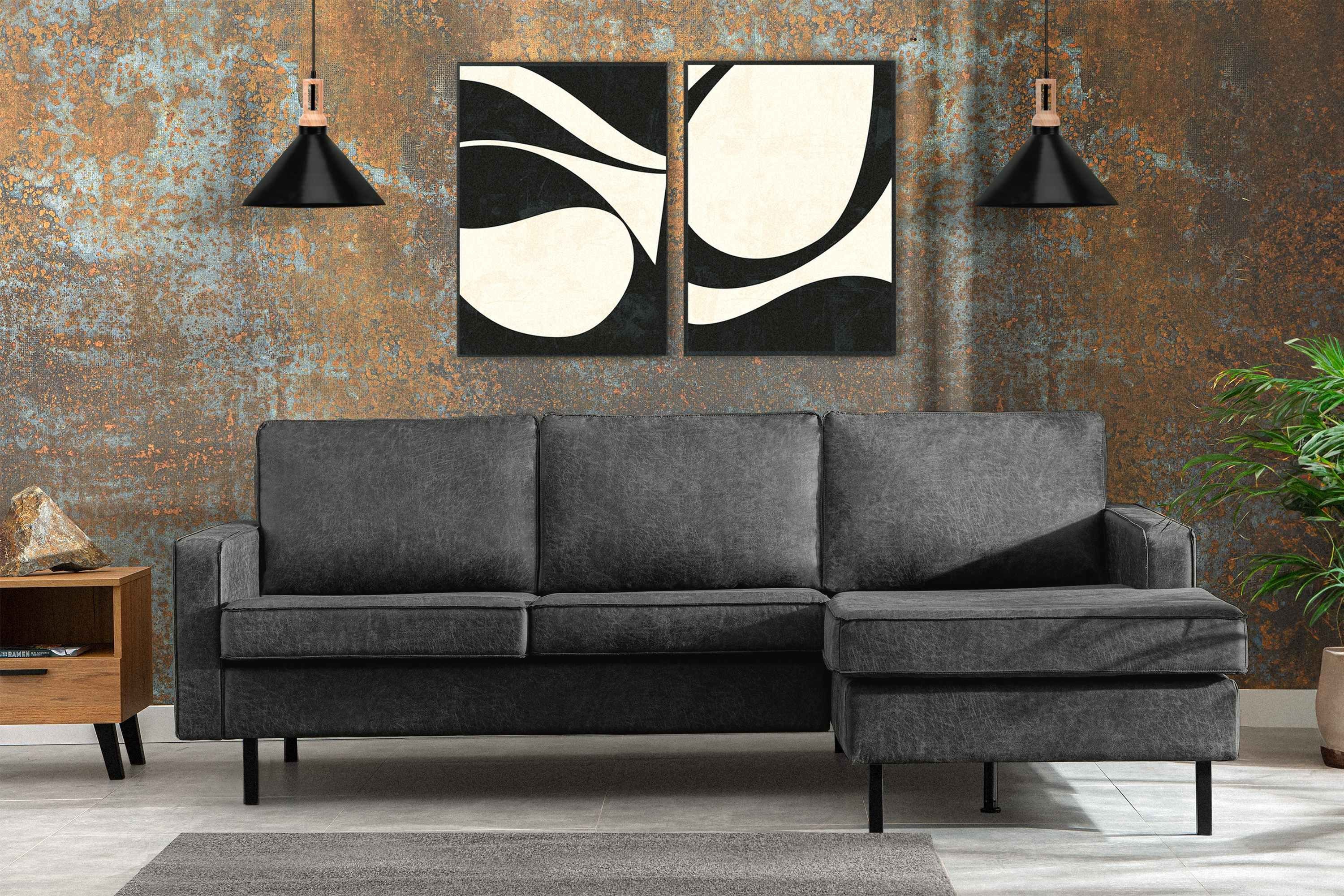 KONSIMO® Ecksofa INVIA Rechtes Ecksofa mit günstig online kaufen