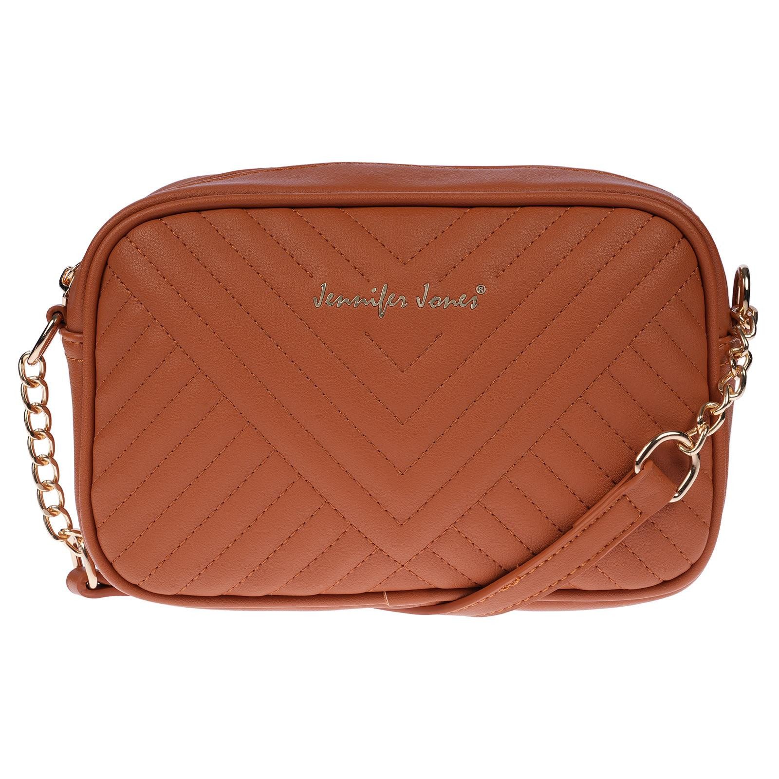 Christian Wippermann Umhängetasche Damen Tasche Schultertasche Umhängetasche Crossover Bag (1 tlg), Leder Optik Handtasche Schwarz