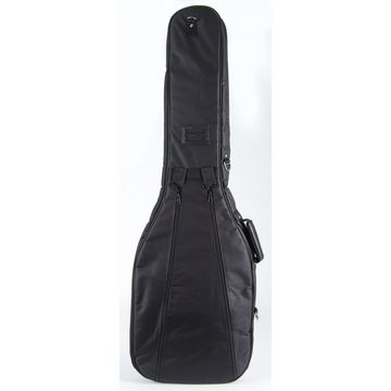 MUSIC STORE Gitarrentasche (Gigbag E-Bass Super Deluxe, Wetterfestes Nylongewebe, 30mm Polsterung, Zubehörfach, Stabiler Reißverschluss, Bass-Gigbags, Bags für E-Bässe), Gigbag E-Bass, Wetterfestes Nylongewebe, 30mm Polsterung