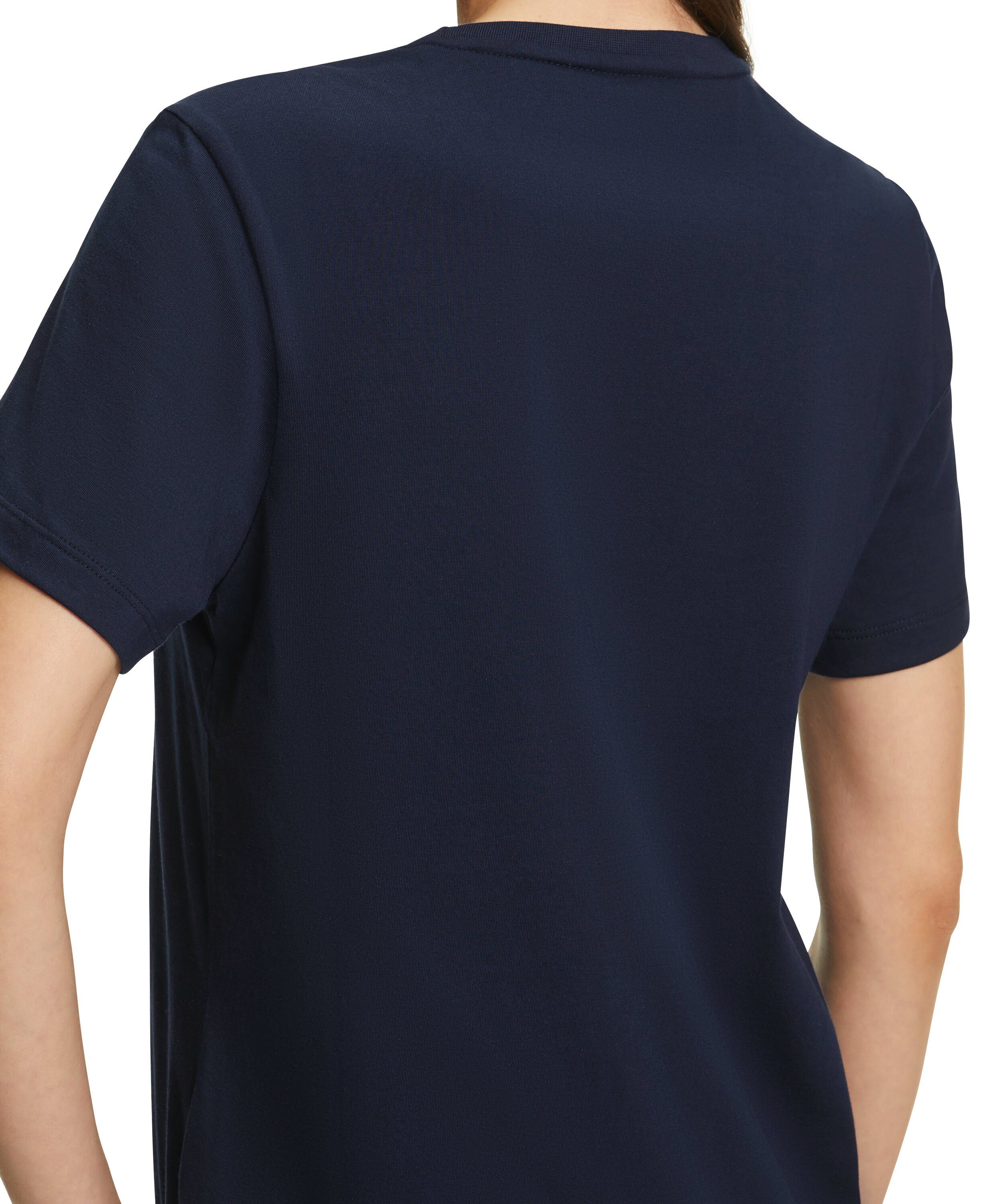 FALKE T-Shirt T-Shirt aus hochwertiger Pima-Baumwolle (1-tlg., 1) aus hochwertiger Pima-Baumwolle