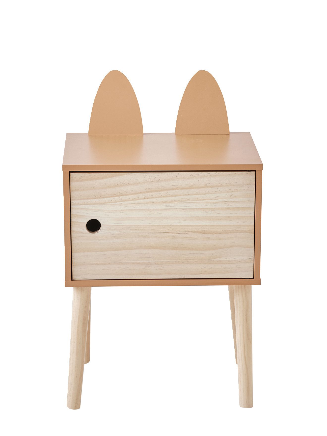 vertbaudet Nachttisch Kinderzimmer Nachttisch FUCHS aus Holz