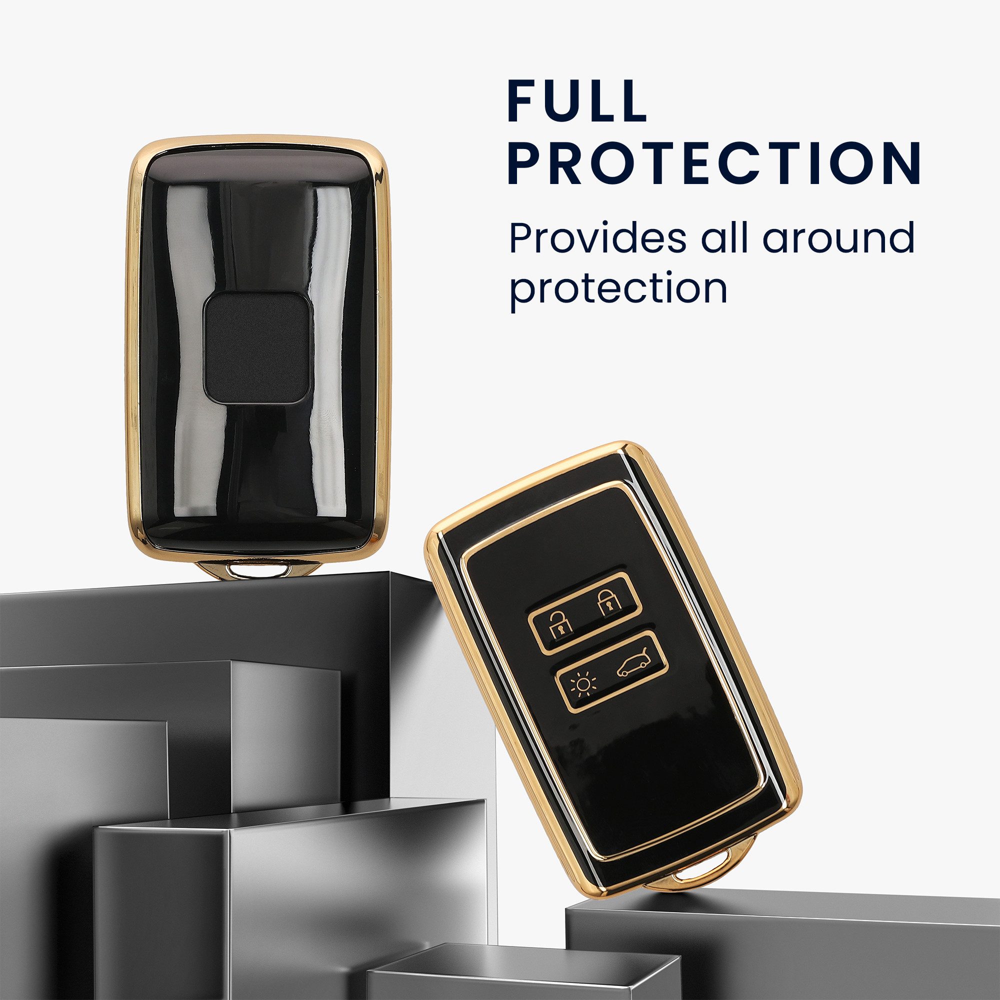 kwmobile Schlüsseltasche Autoschlüssel Hülle für Renault (1-tlg), Schlüssel günstig online kaufen