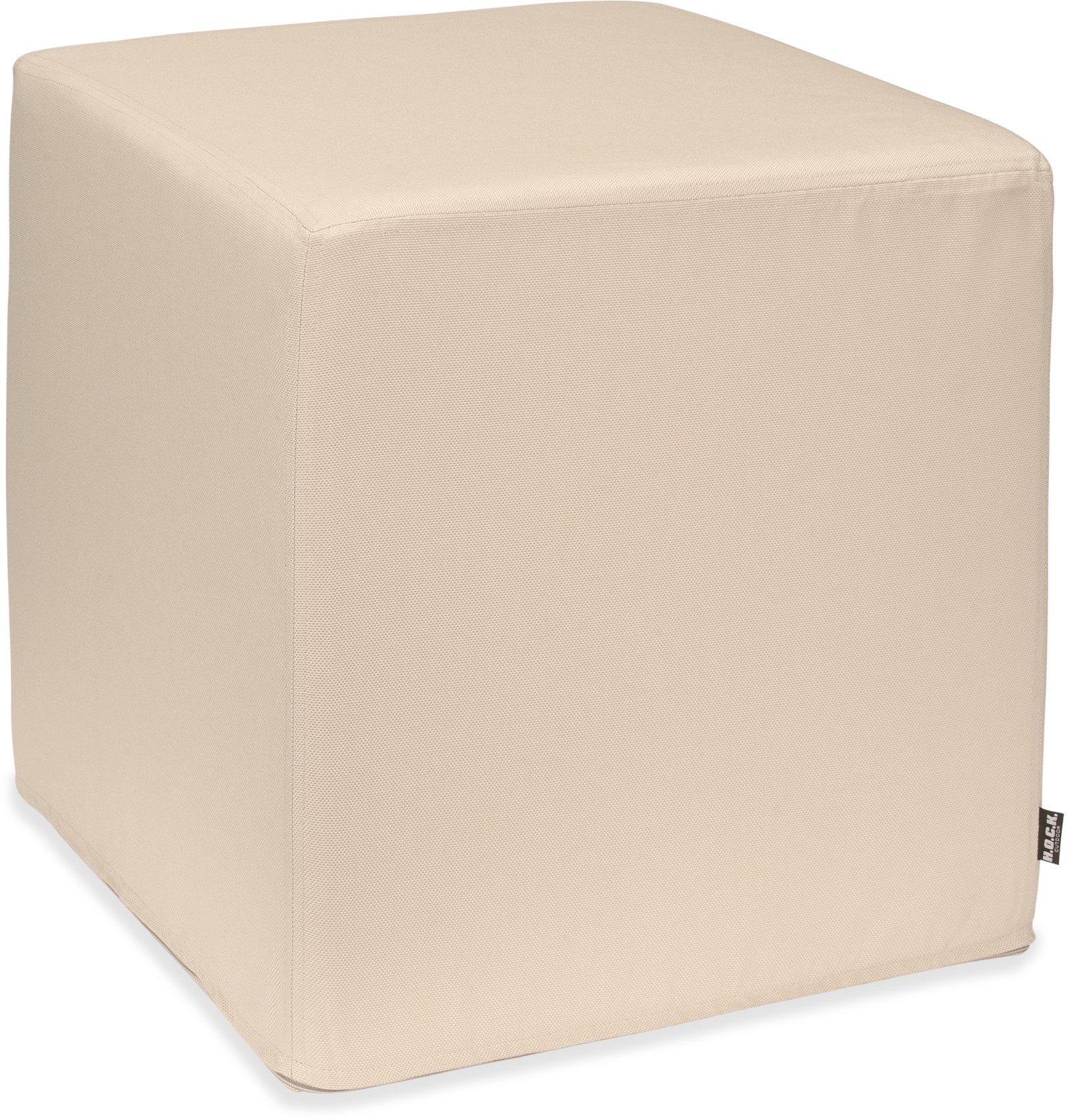 H.O.C.K. Sitzhocker H.O.C.K. Caribe Outdoor Cube/ Sitzwürfel 45x45x45cm, Hocker, Sitzhocker, Pouf Hocker, Barhocker - wetterfest, vielseitig