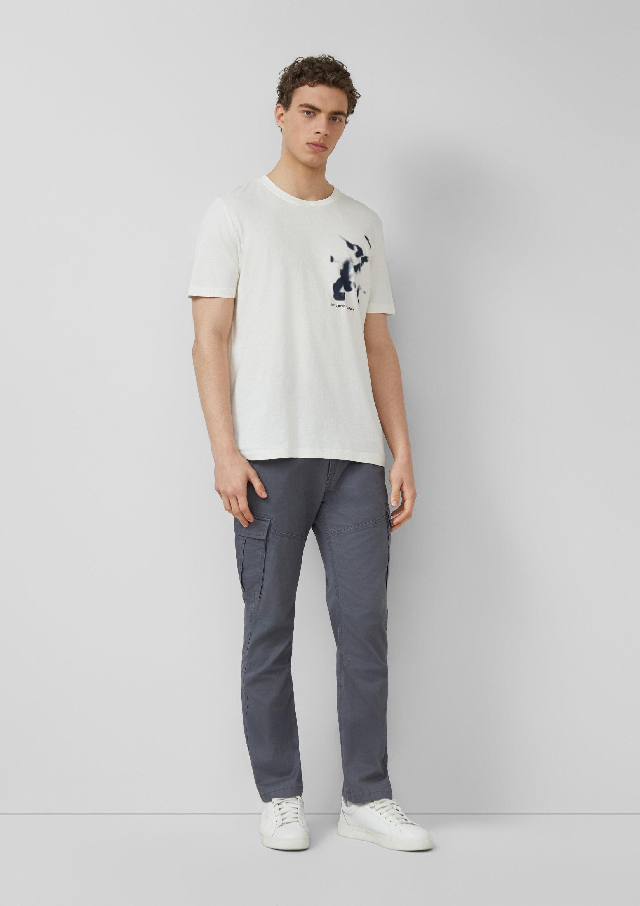 s.Oliver Chinos Hose CHICAGO Chicago: Cargo-Hose mit Komfortbund aus Baumwollstretch