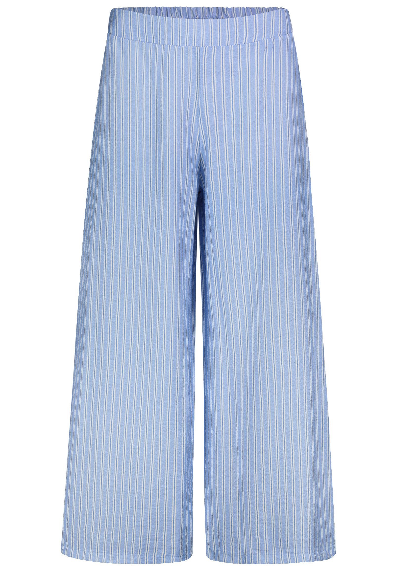 SUBLEVEL Stoffhose Modisches Streifenmuster mit elastischem Bund Striped Pa günstig online kaufen