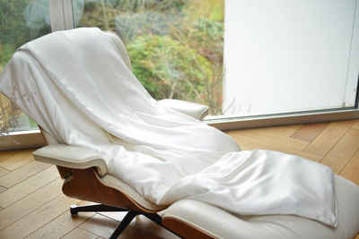 Bettbezug Seiden-Bettbezug aus Maulbeerseide, white, orignee