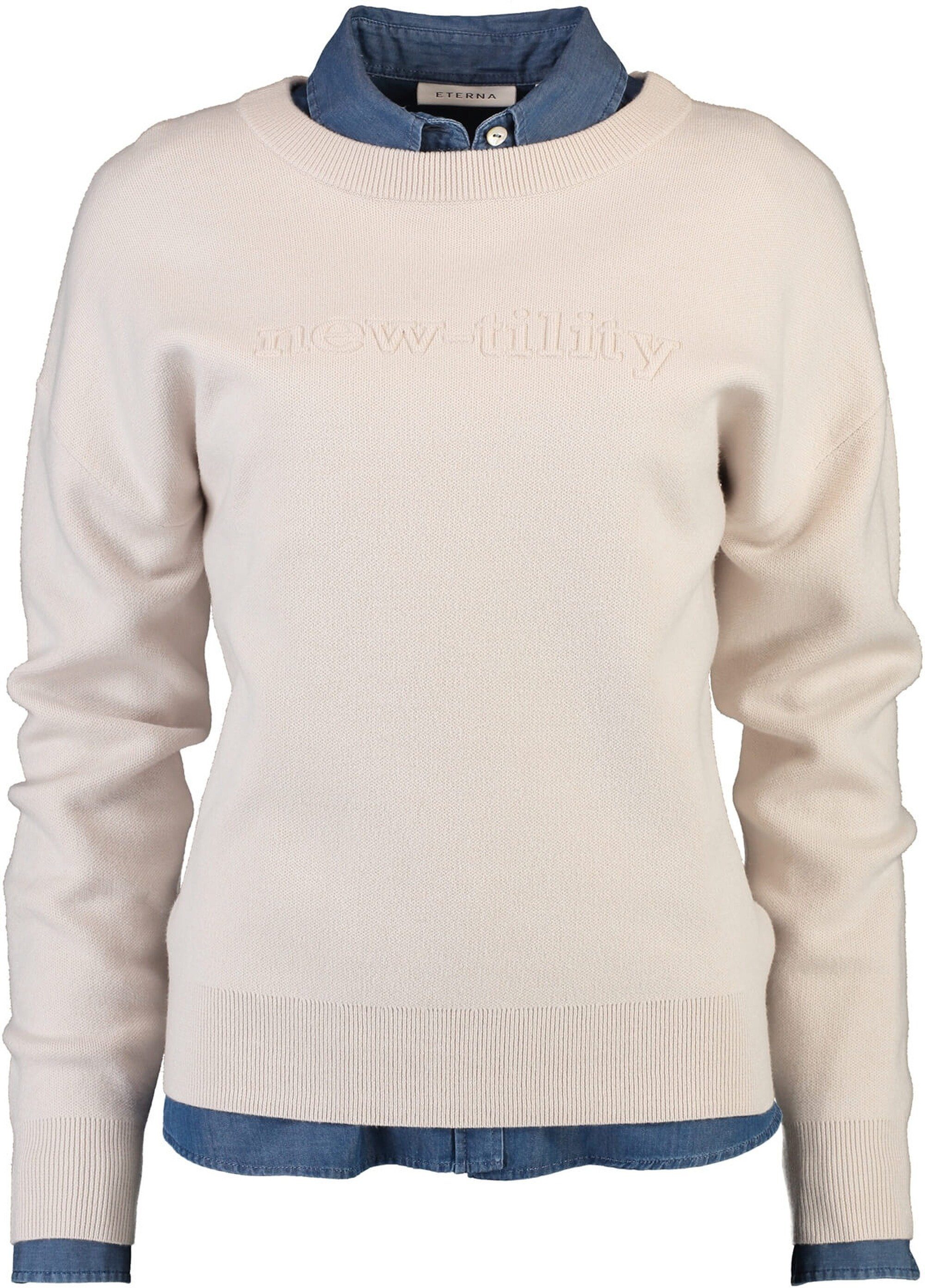 Brax Strickpullover BRAX Stricksweater Liz marzipan in weicher Mix-Qualität