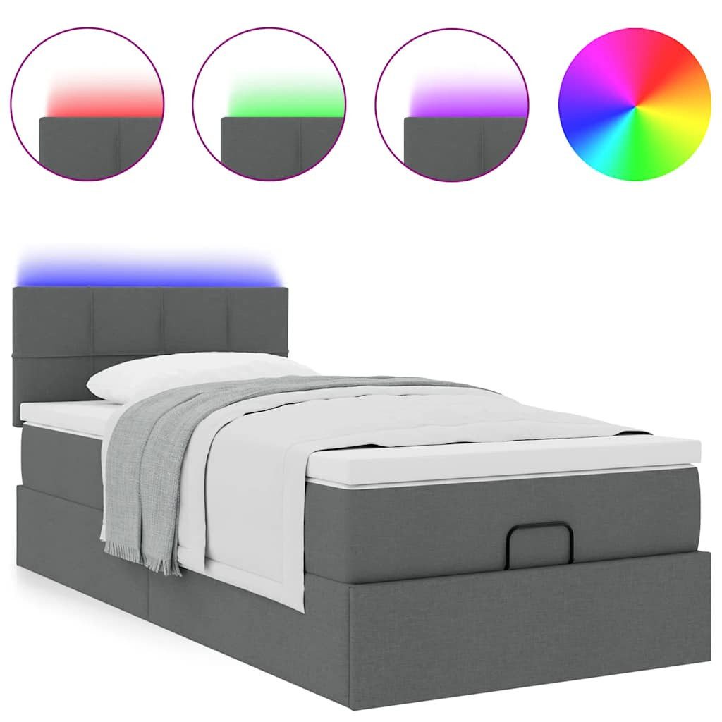 vidaXL Bett Ottoman-Bett mit Matratze & günstig online kaufen