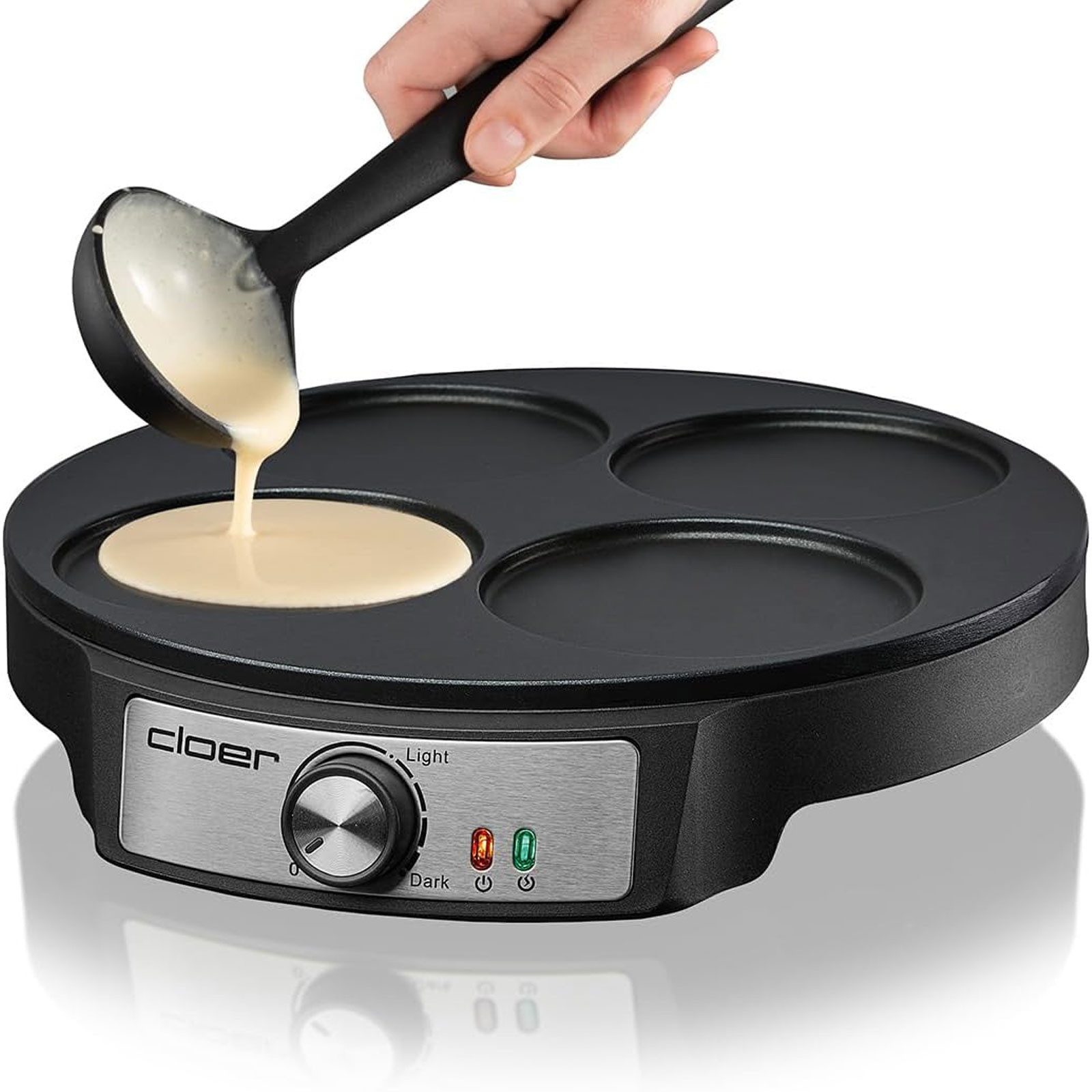 Cloer Waffeleisen 6625 Pancake Maker