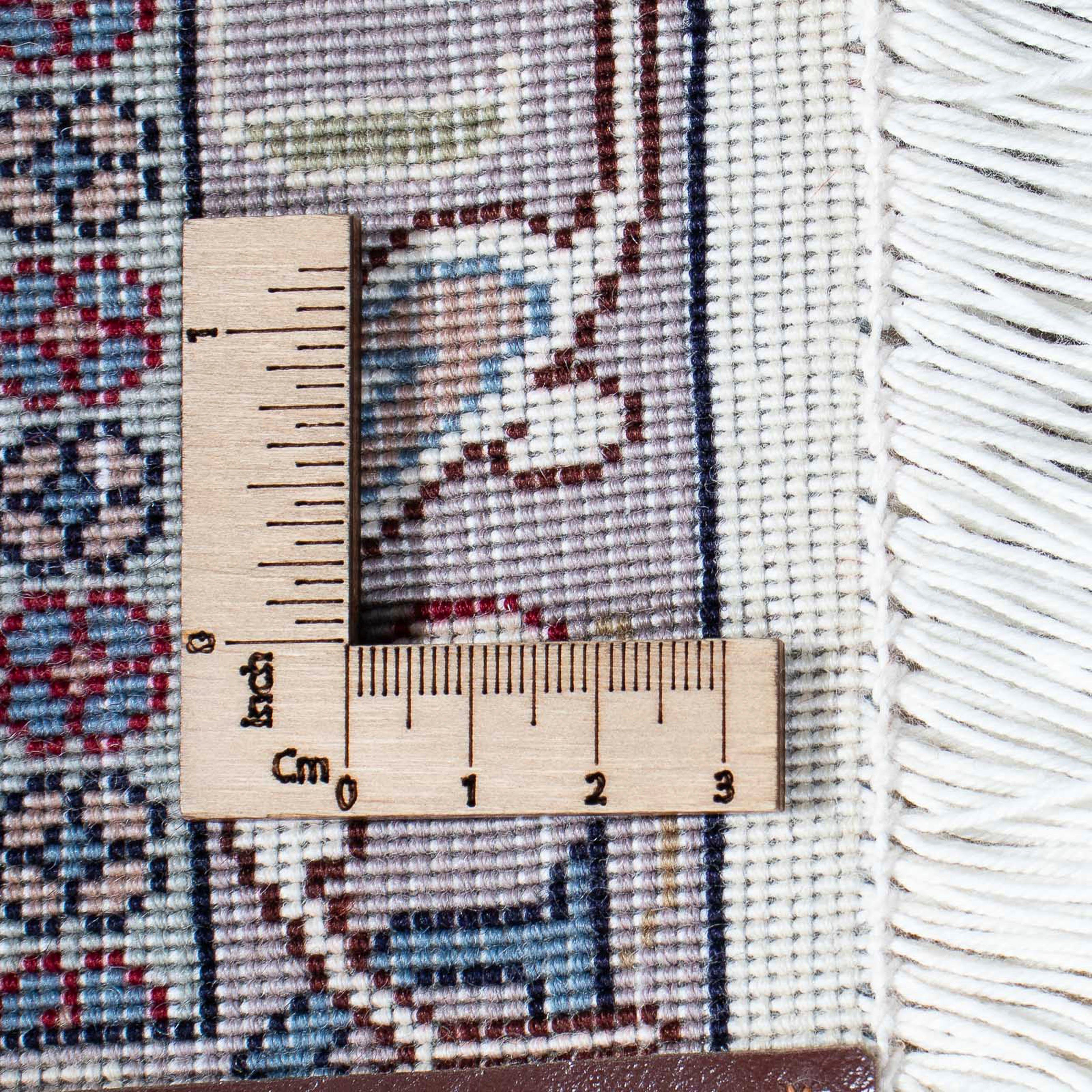 Orientteppich Perser - Täbriz - - beige, Royal Einzelstück Handgeknüpft, 202 Höhe: mit morgenland, Zertifikat 7 147 x cm - mm, rechteckig, Wohnzimmer