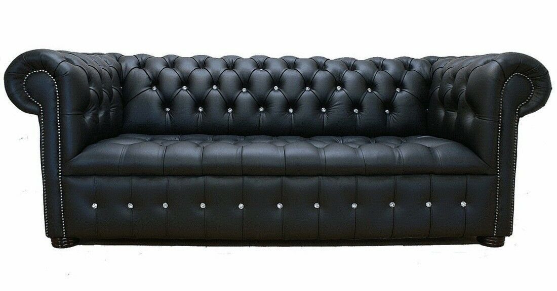 3-Sitzer Made Polster Couch JVmoebel Europe Sofas Sofa 3 Garnitur in Chesterfield Sitzer Klassisch,