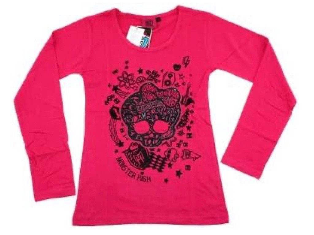Monster High Langarmshirt mit Glitzer