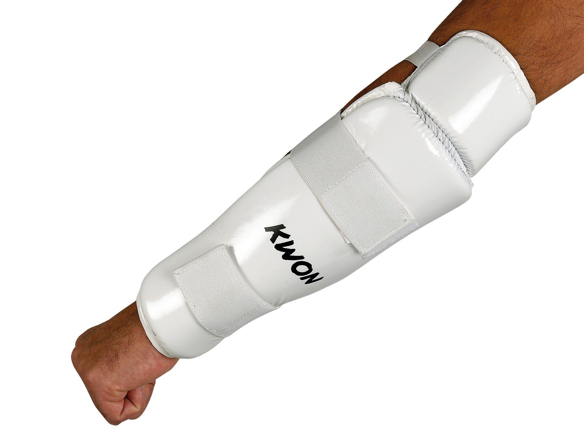 KWON Armschoner Unterarmschutz Ellbogenschützer Kampfsport Sport, Für Vollkontakt geeignet, feucht abwischbar, Kunstleder, XS - XL