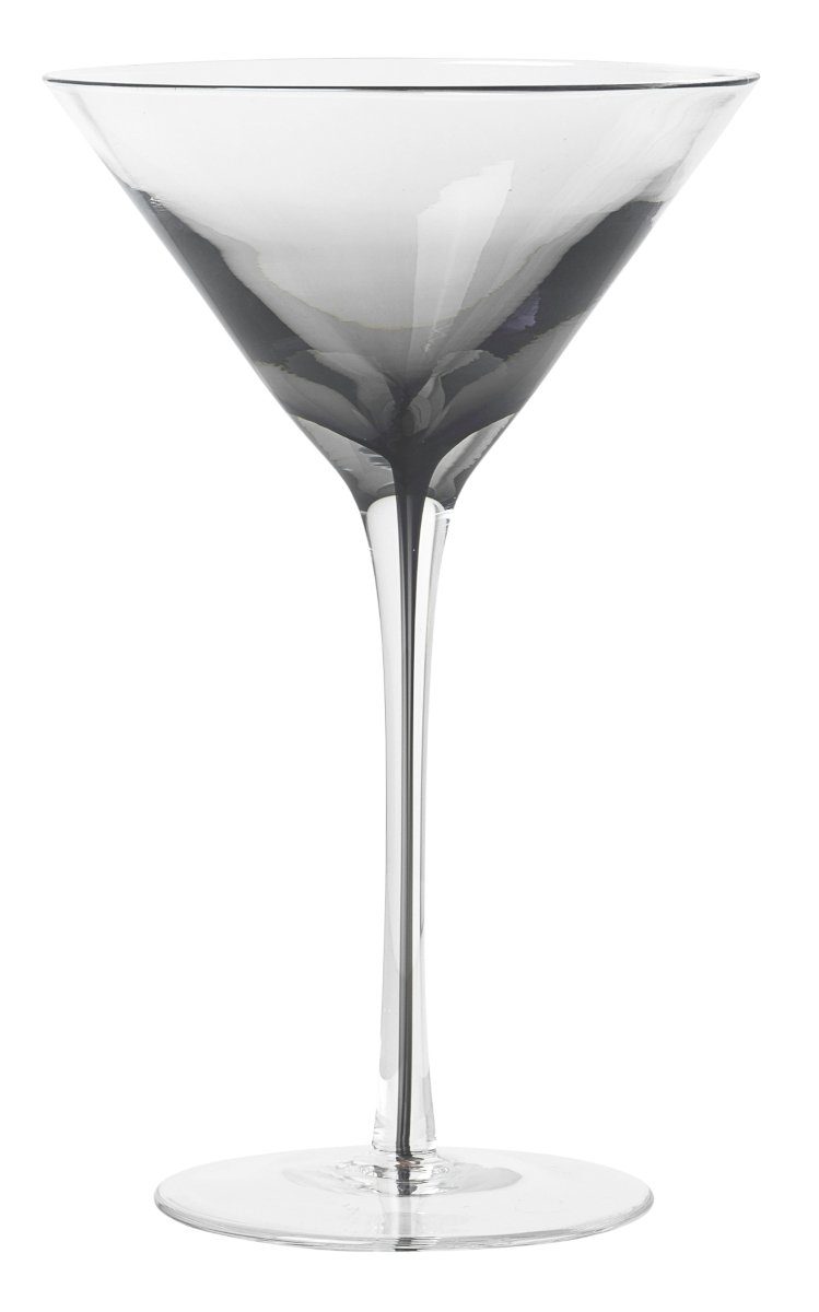 Cocktailglas Smoke Martiniglas grey 18,9cm