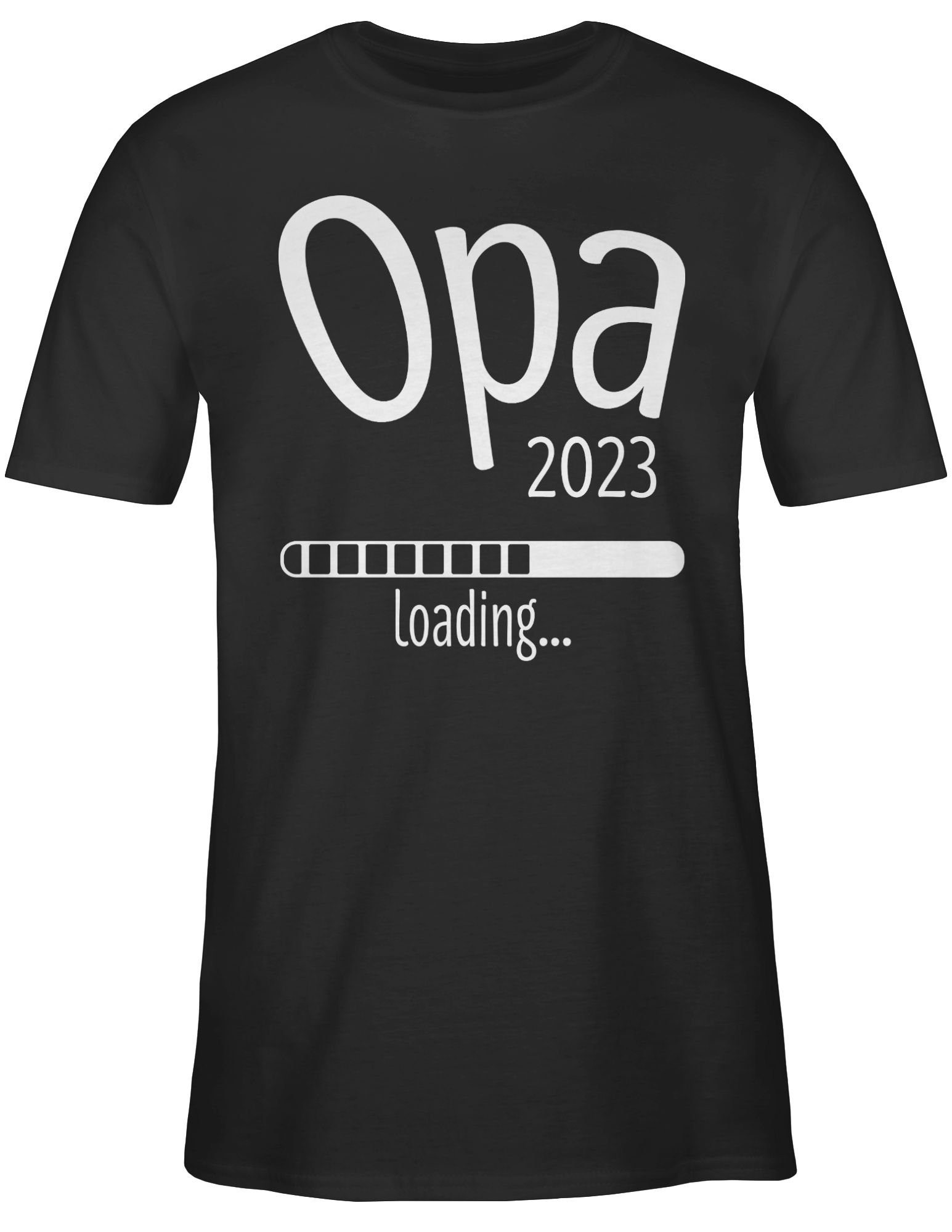 Shirtracer Geschenke 1 Schwarz Opa T-Shirt Opa loading 2023