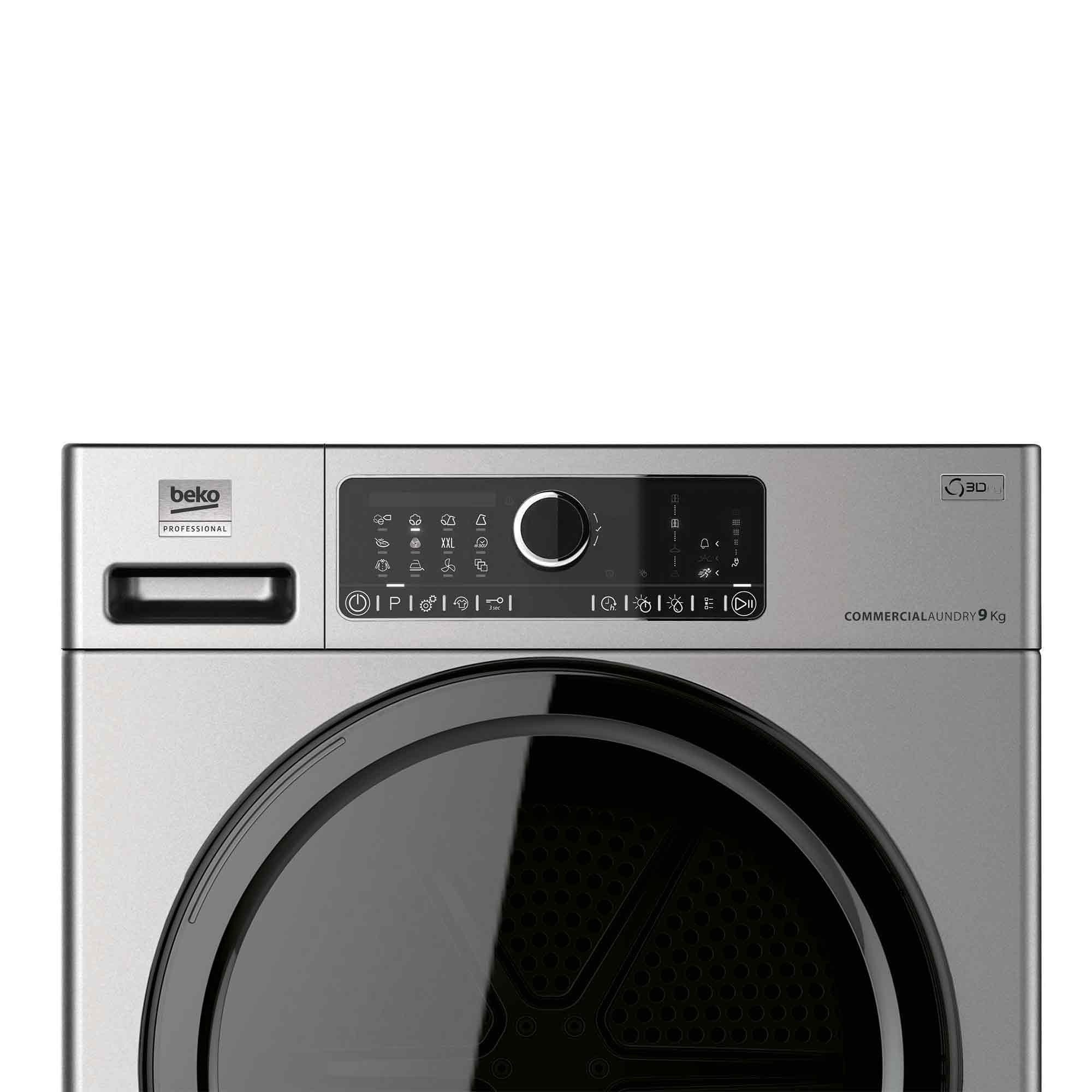 BEKO Wärmepumpentrockner AWZ 9HPS/PRO BP, Robust und zuverlässig, Easy cleaning, 3Dry, Fresh Care+