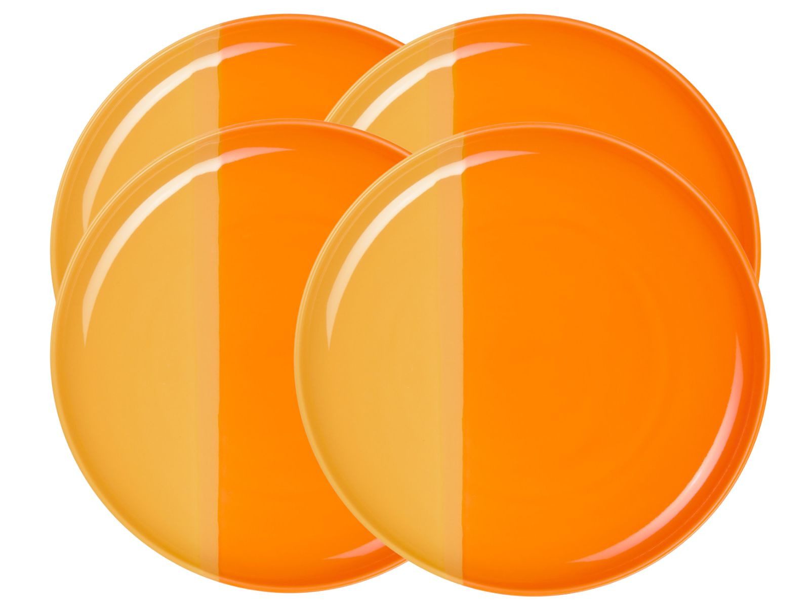 ASA SELECTION Dessertteller joy Dessertteller orange smoothie 22cm Set4