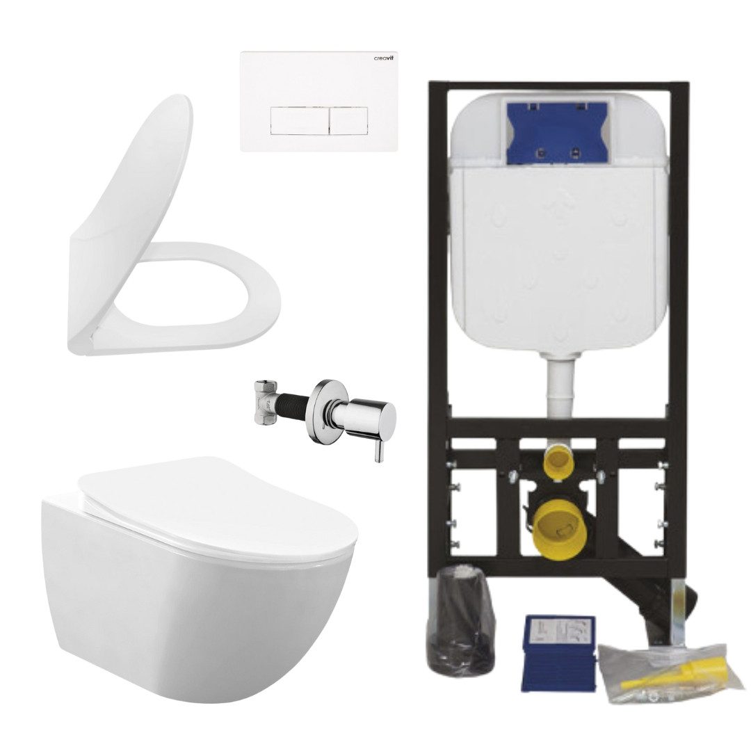 Tiefspül-WC CRV-FE322-0005-SET