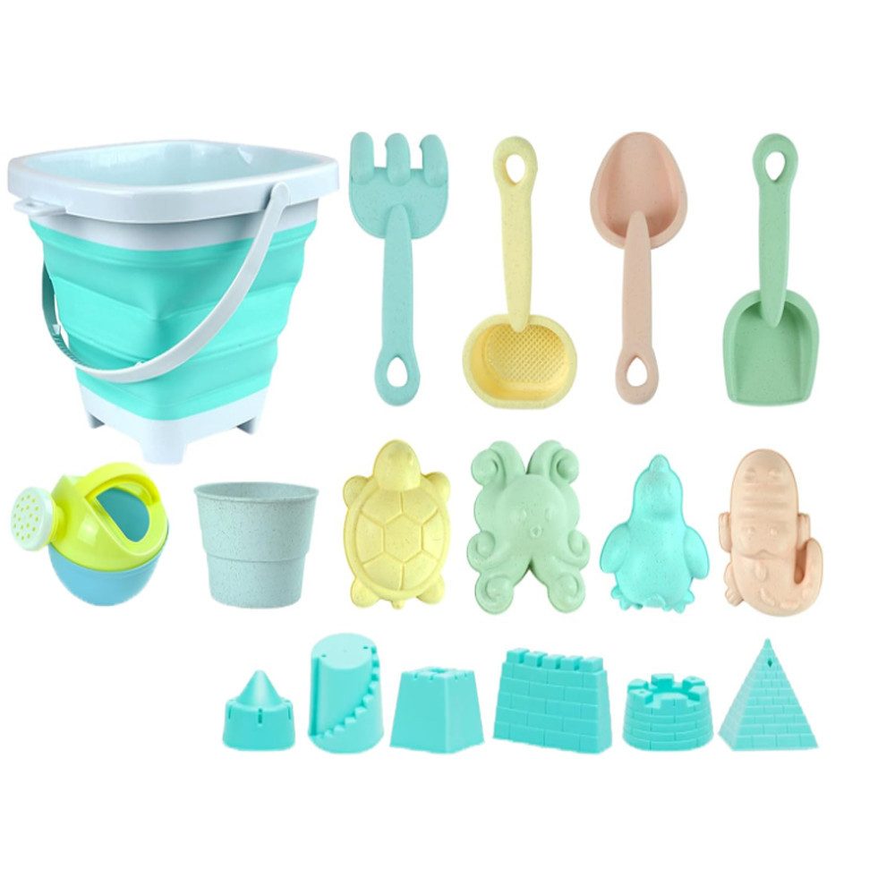 CLTYQ Sandform-Set Sandspielzeug Kinder Sandspielzeug Set, Reise Sandspielz günstig online kaufen