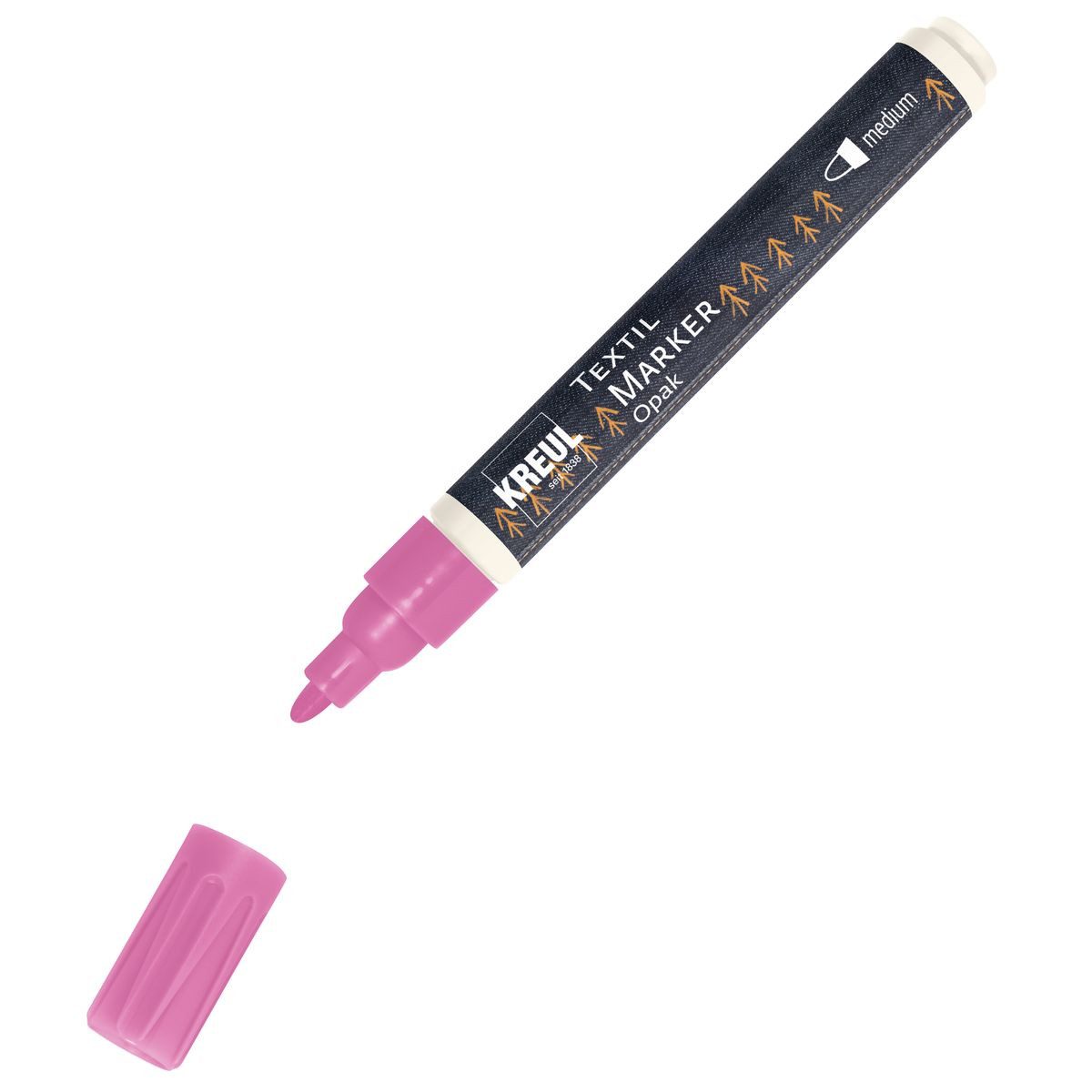 Textilmarker KREUL Textilmarker Opak medium rosa