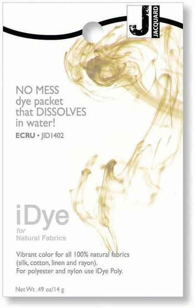 Jacquard Textilfarbe iDye Natural, Färbemittel für Naturgewebe, 14g