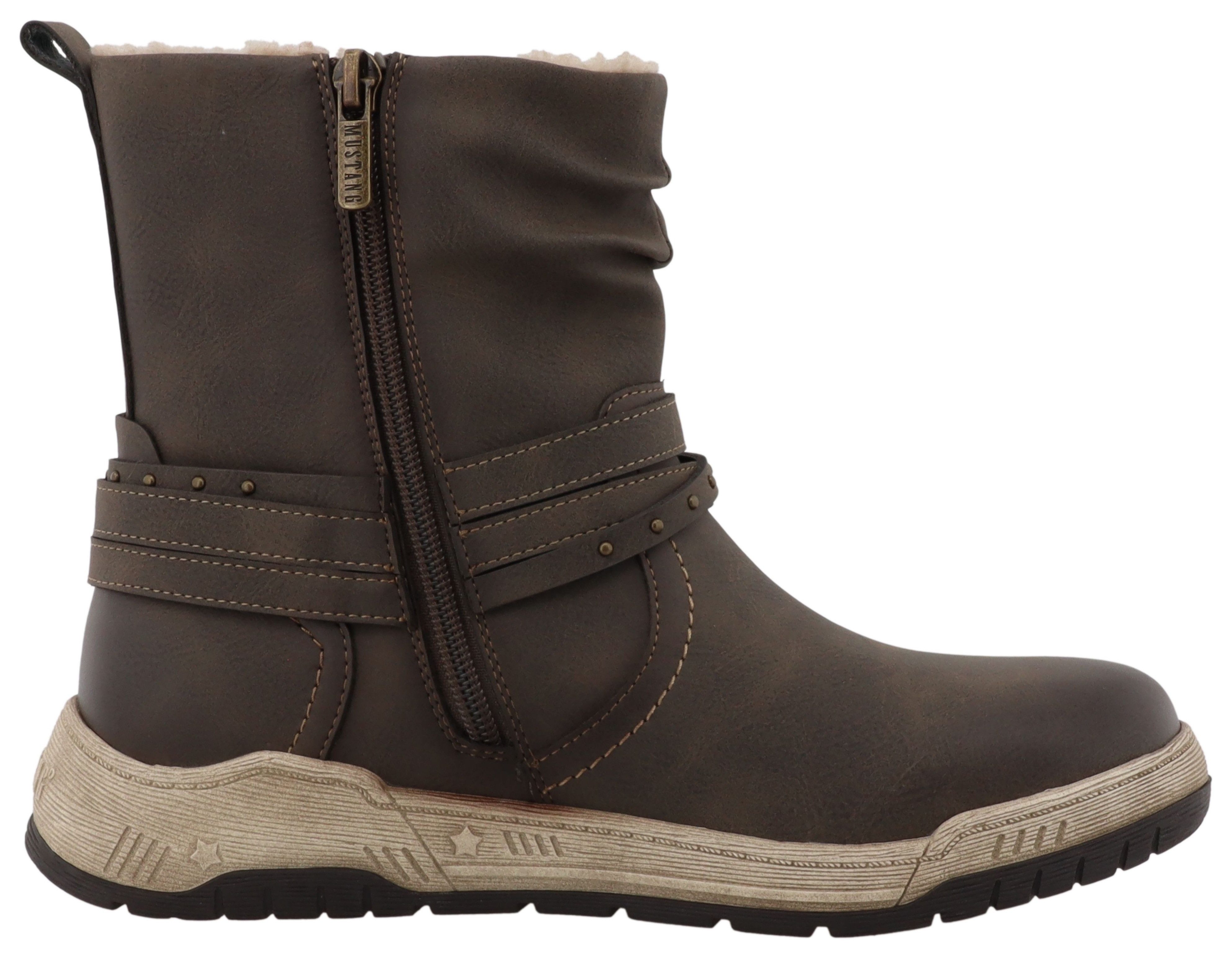 Mustang Shoes Ihana Winterboots Sneaker, Boots mit Reißverschluss – Bild 5 von 5