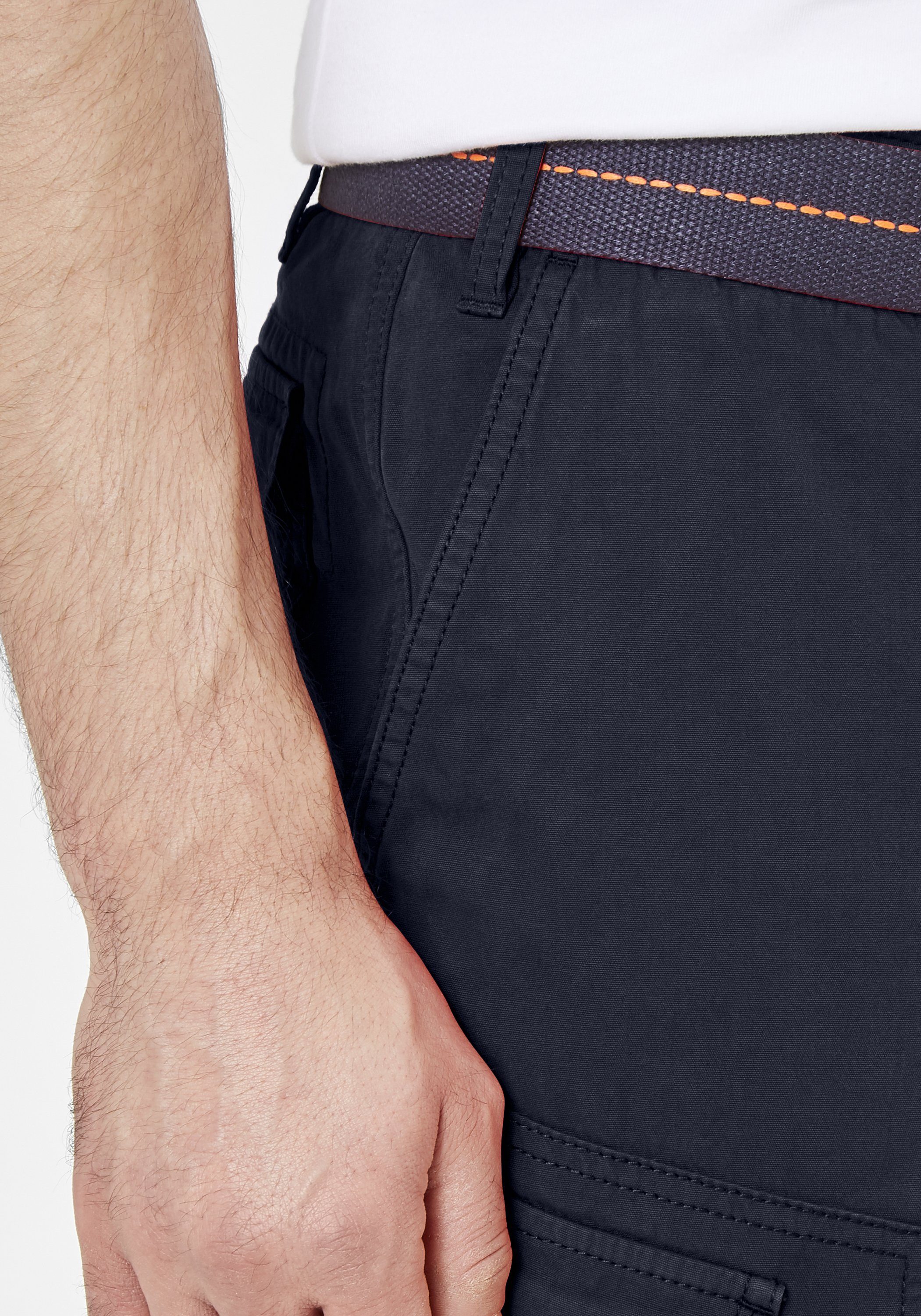 Redpoint Cargobermudas Kelowna Cargo Capri mit Gürtel
