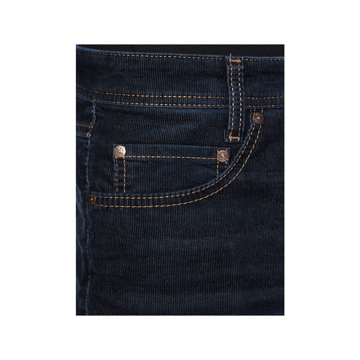 regular Shorts (1-tlg) MAC blau