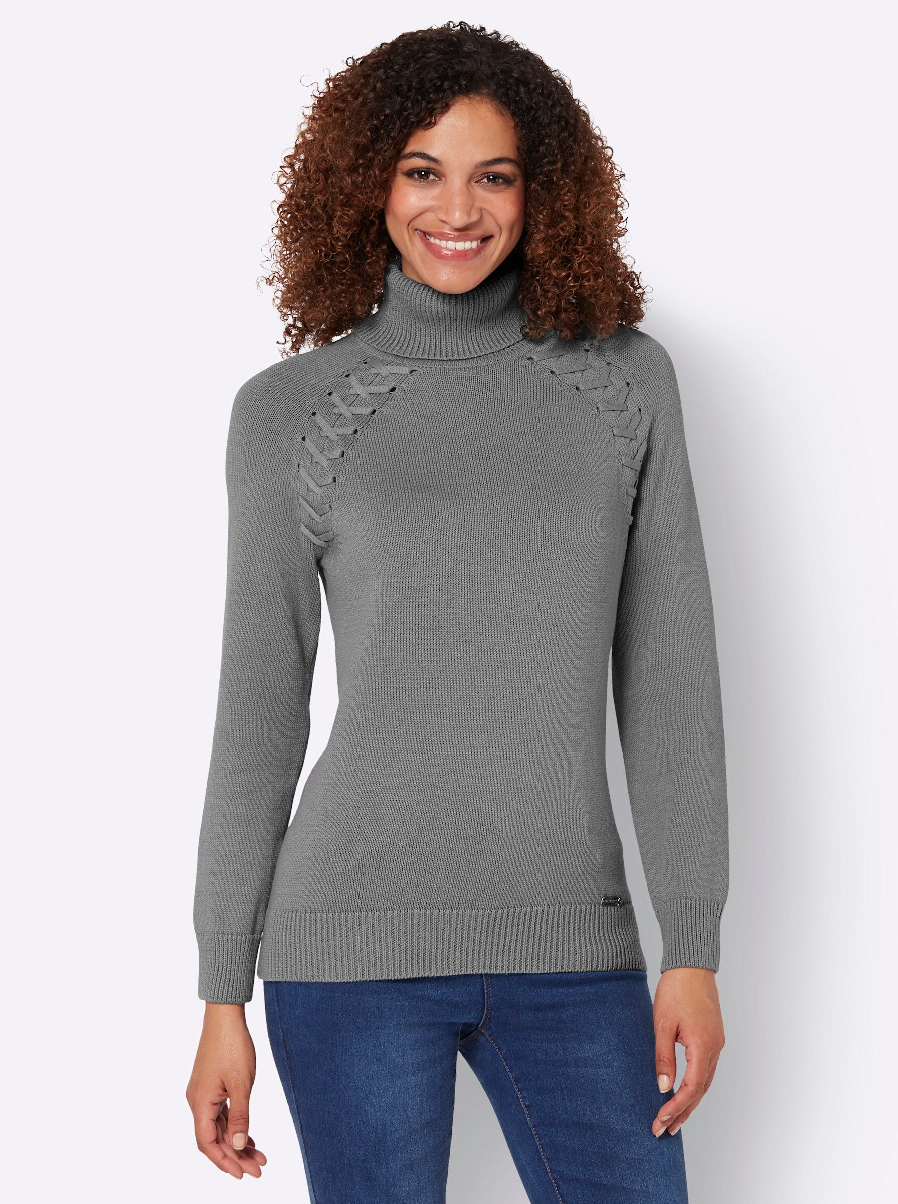 Witt Strickpullover Pullover Langarm Jersey