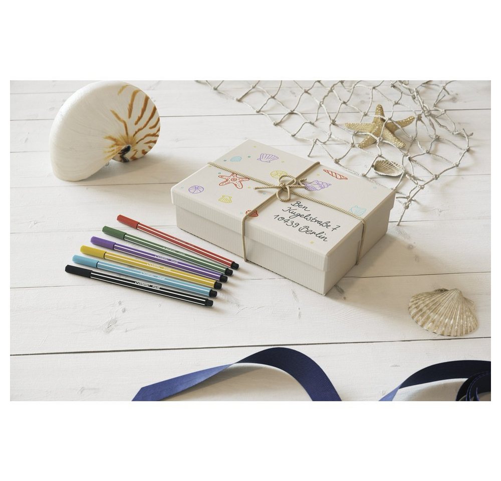 Thumbnail - STABILO Faserstift STABILO Fasermaler Pen 68 ColorParade 6820-04 Verschiedenfarbig sortie