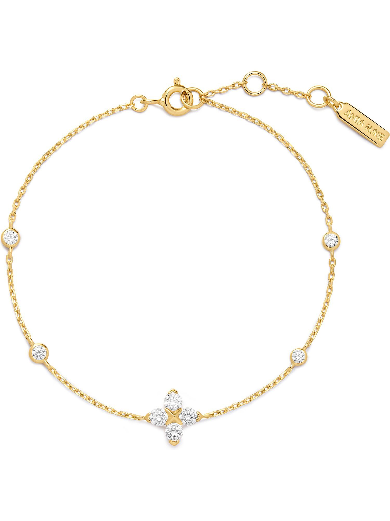 Ania Haie Armband Ania Haie Damen-Armband 925er Silber 8 Zirkonia