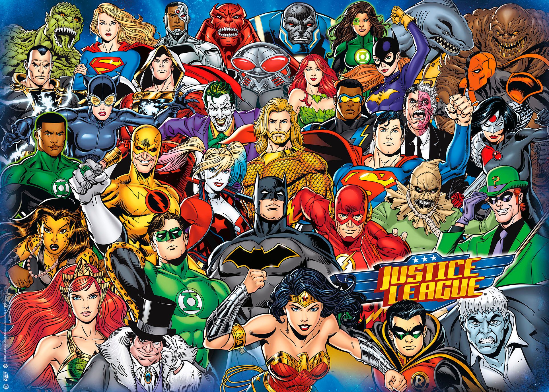 Ravensburger Puzzle Challenge, DC Comics, 1000 Puzzleteile, Made in Germany günstig online kaufen