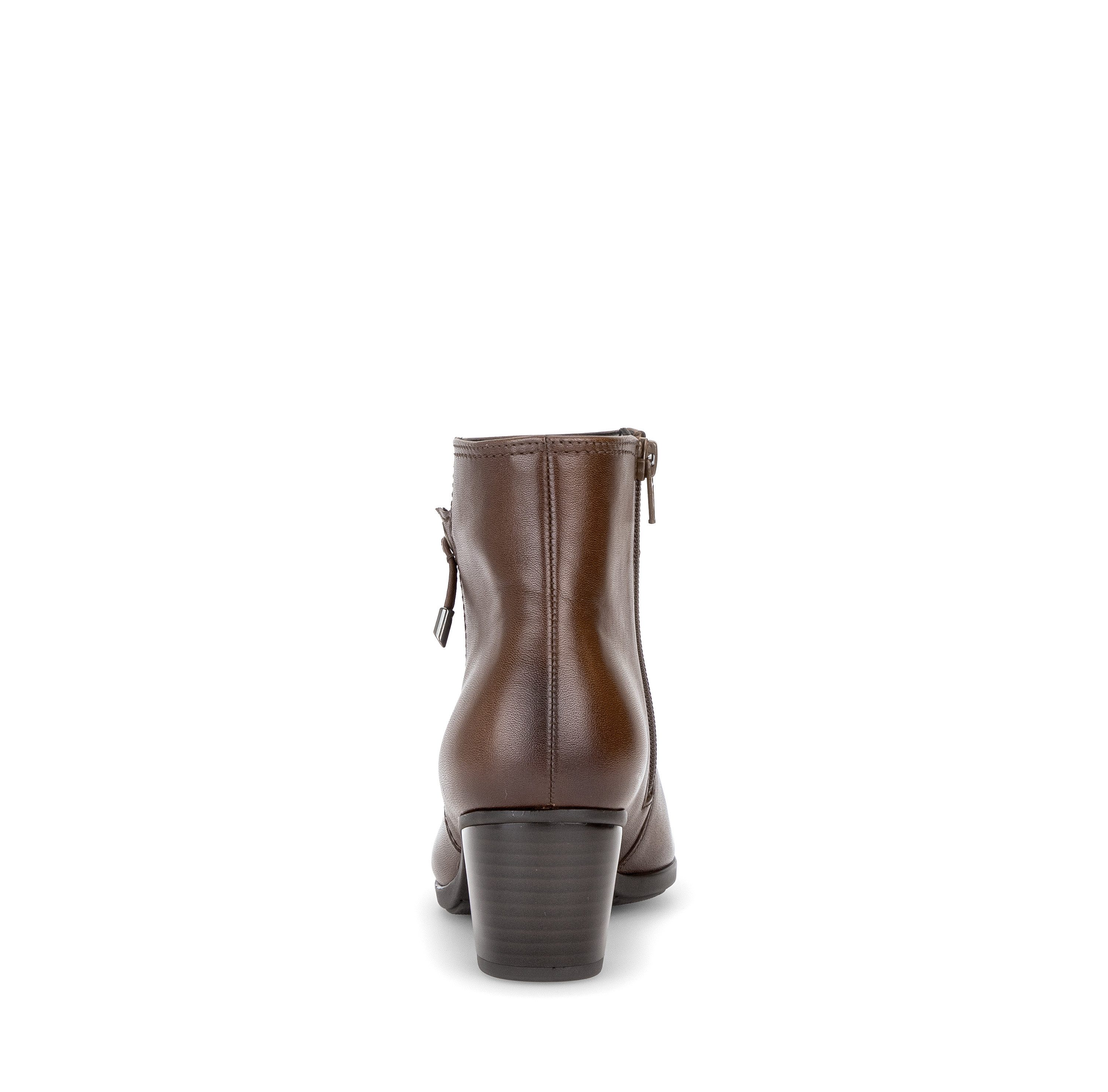 Gabor Stiefelette Trichterabsatz, Ankleboots mit modischem Zierriemchen
