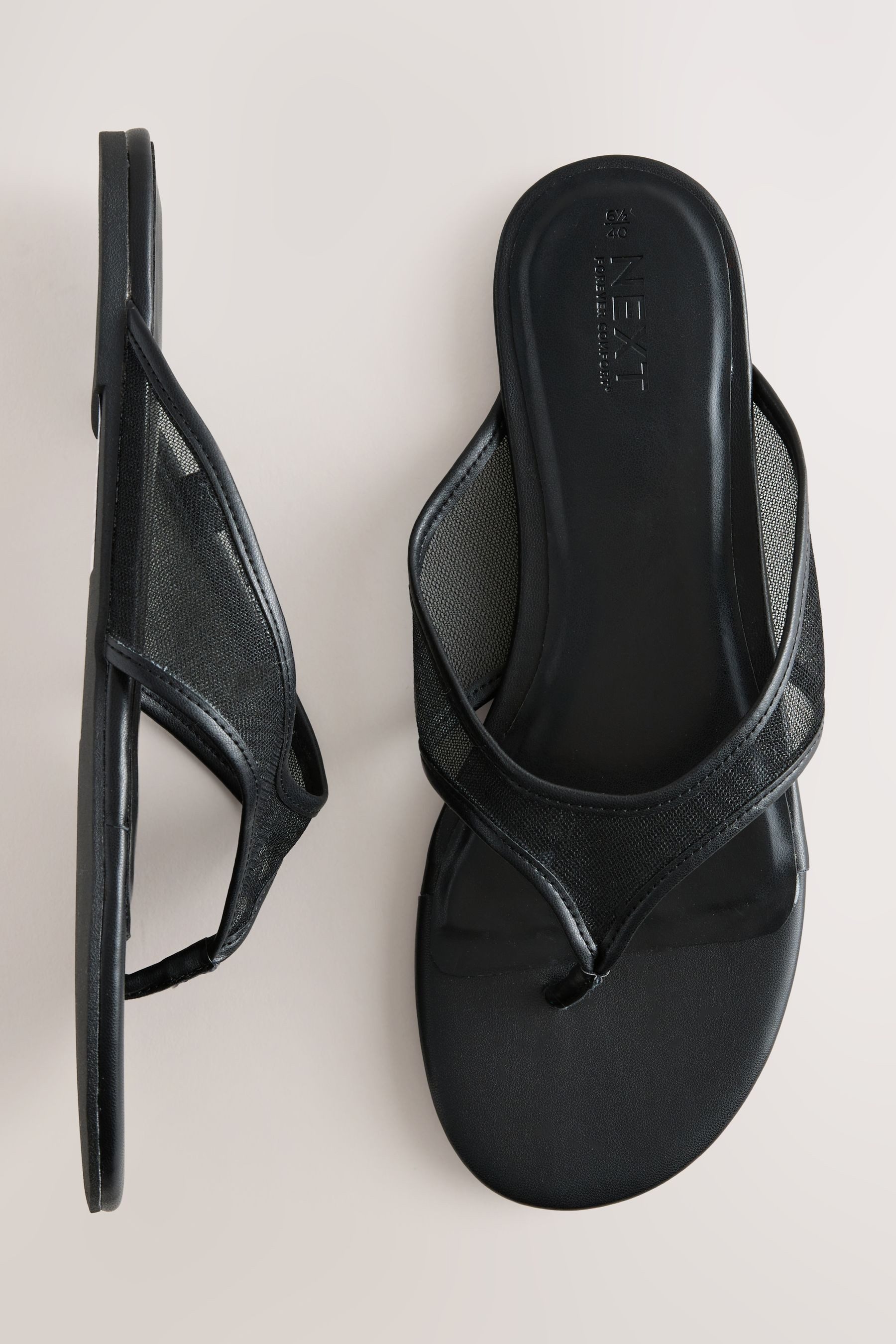 Next Forever Comfort® Zehenstegsandalen aus Netzstoff Sandale – Bild 5 von 5
