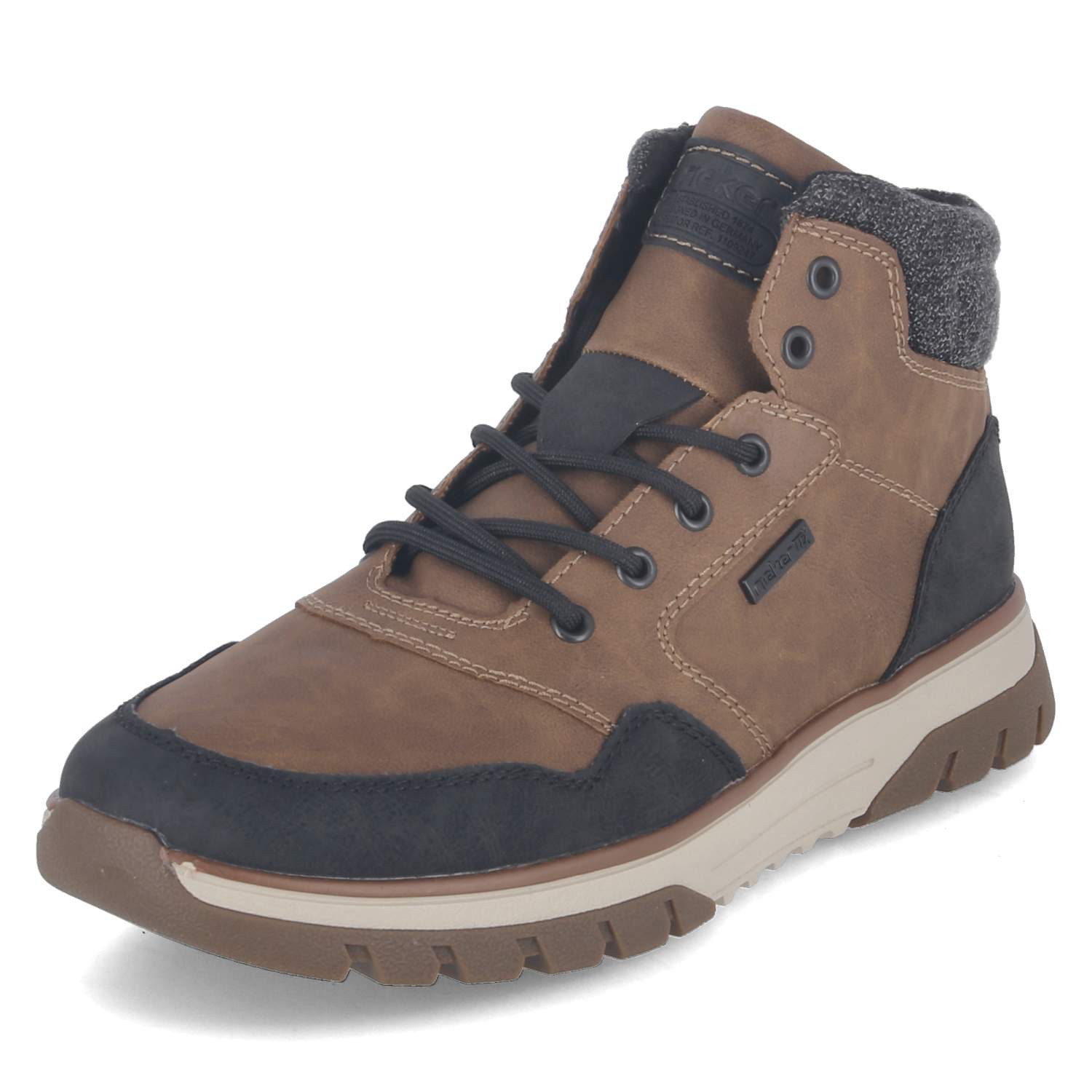Rieker Rieker B9340-24 Herren Kunstleder brown Schnürstiefel