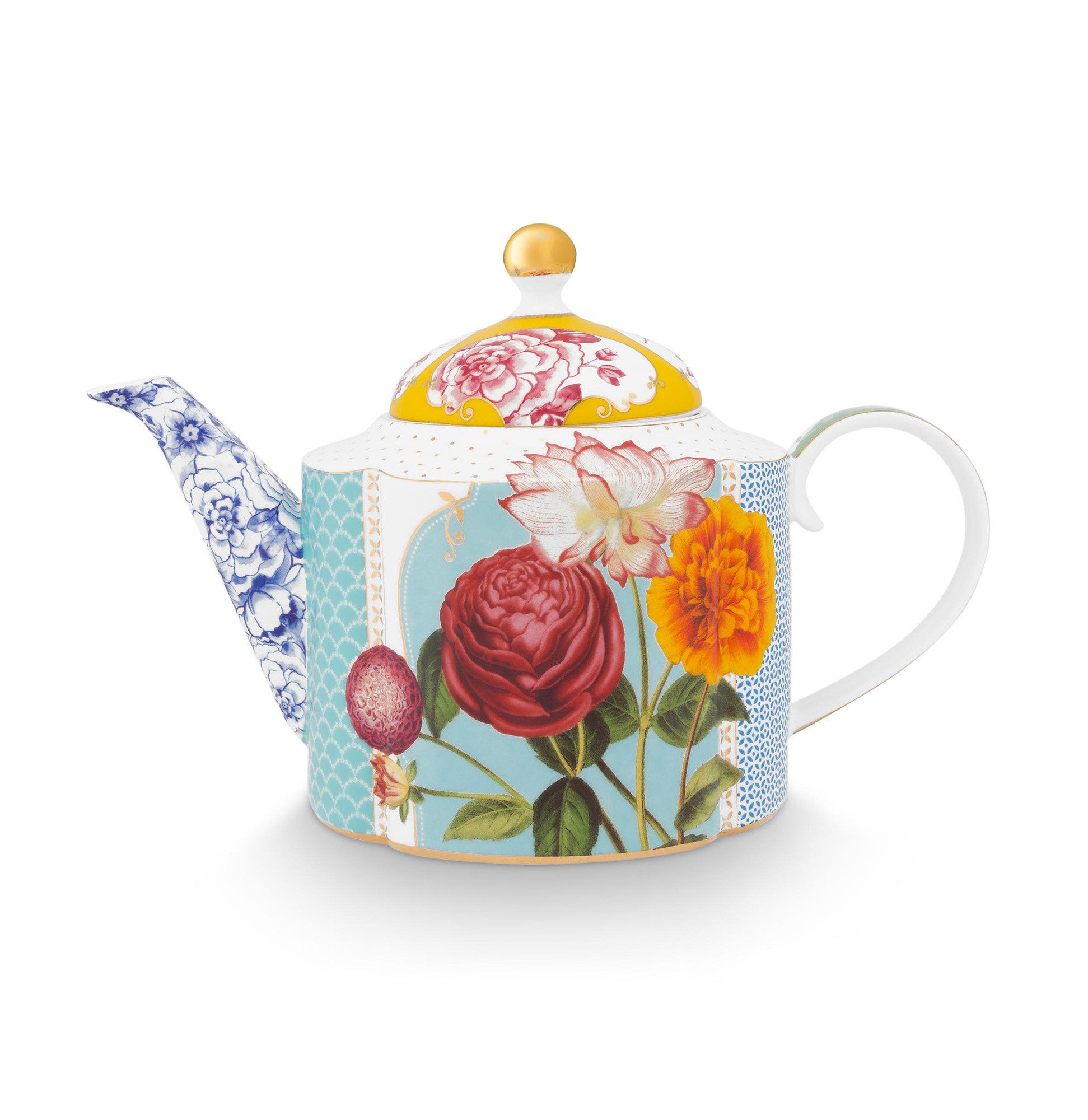 Geschirr Pip Studio Teekanne gross Royal, multi